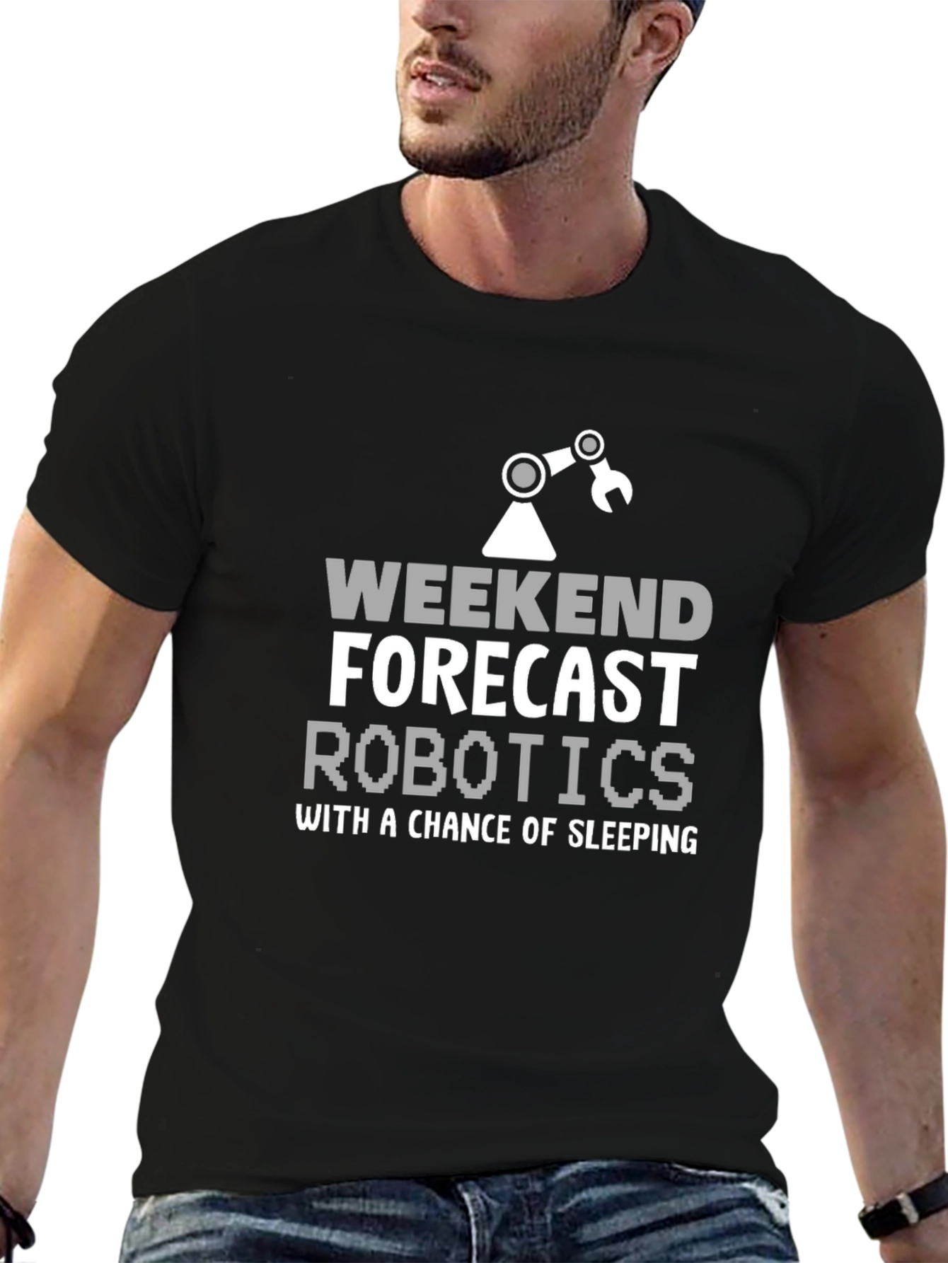 Robotics Weekend Forecast T-Shirt