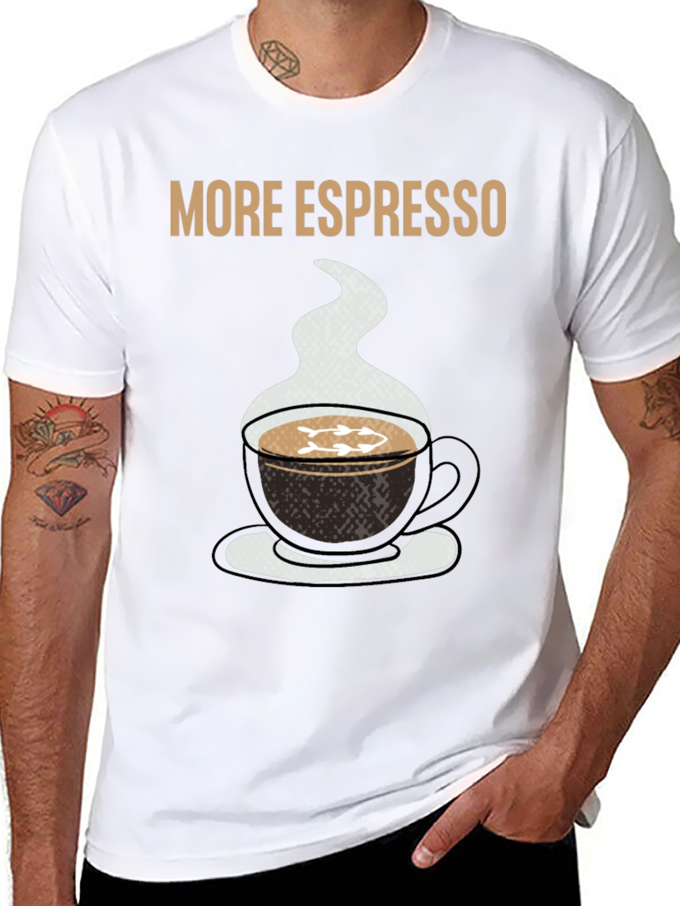More Espresso T-Shirt - Coffee Lover Tee