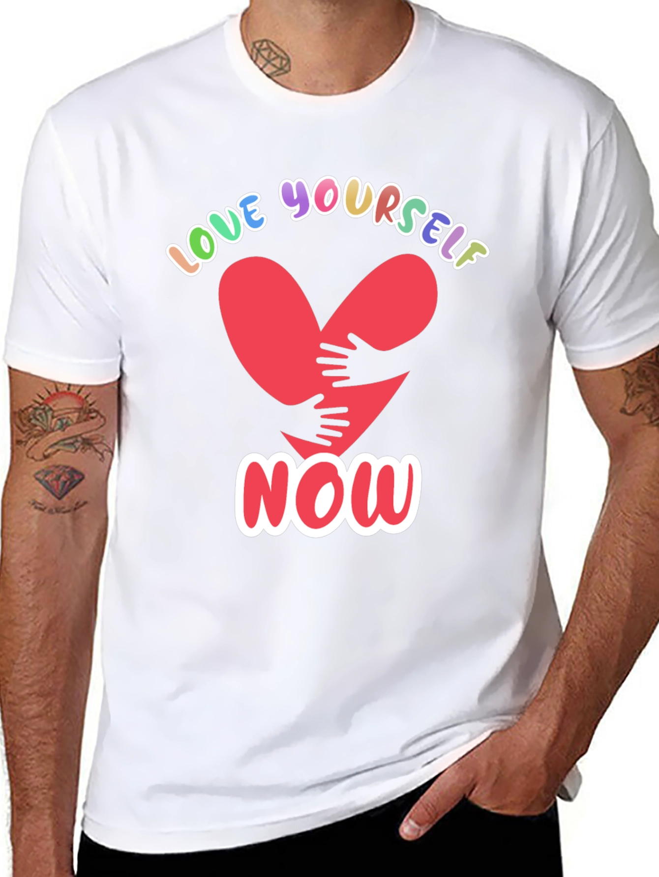 Love Yourself Now Graphic Tee