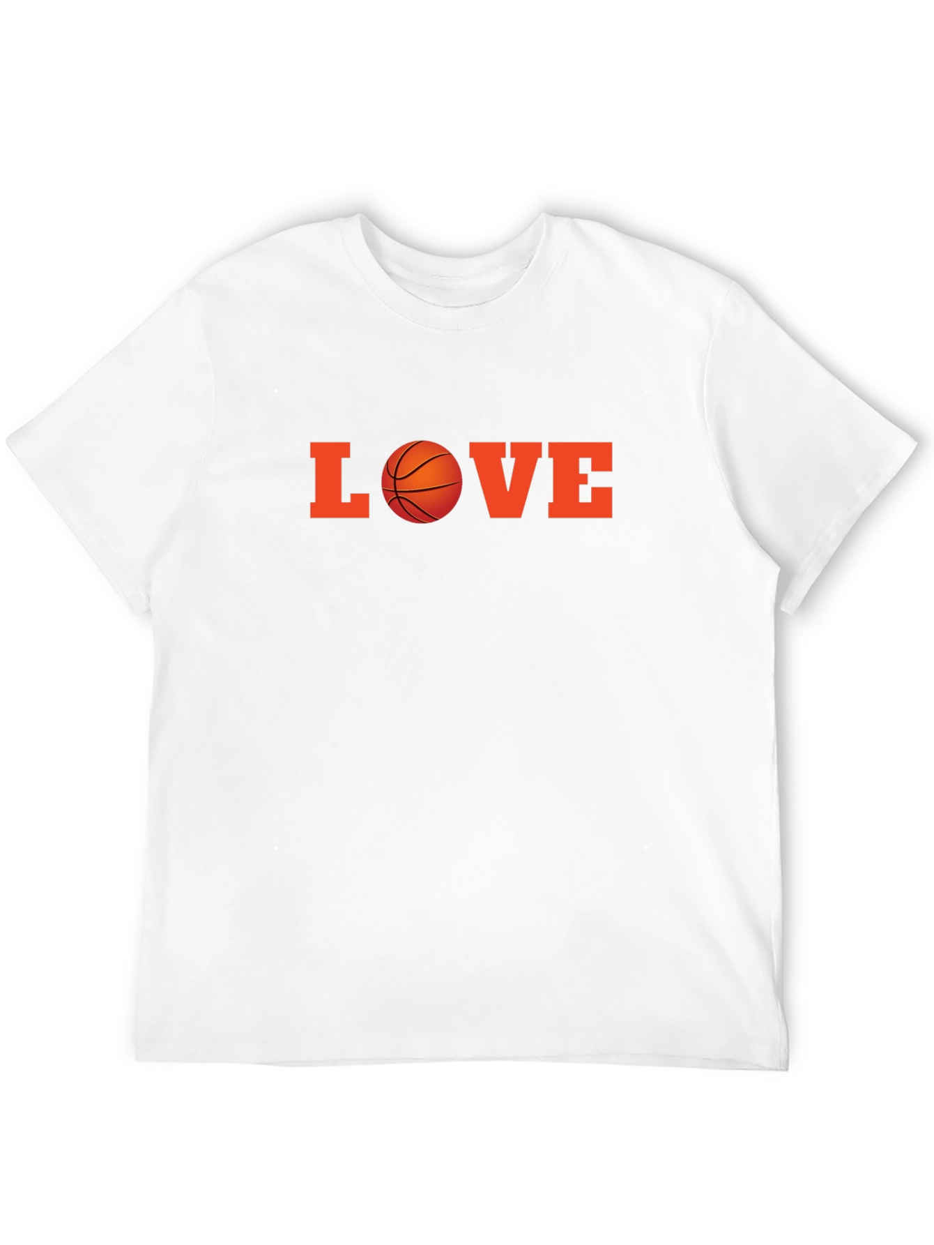 Basketball LOVE Graphic T-Shirt