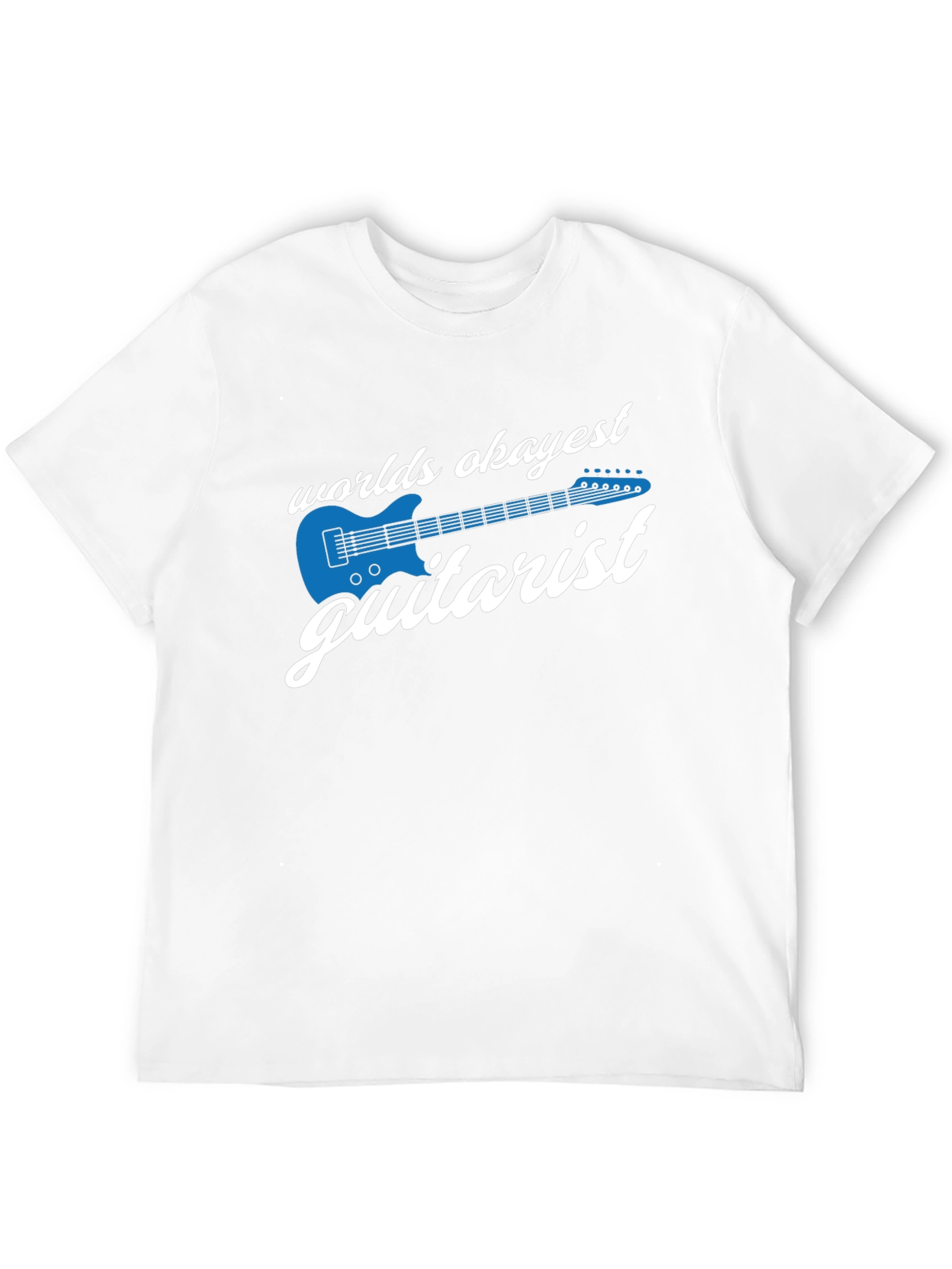 Okayest Guitarist Graphic T-Shirt - Black