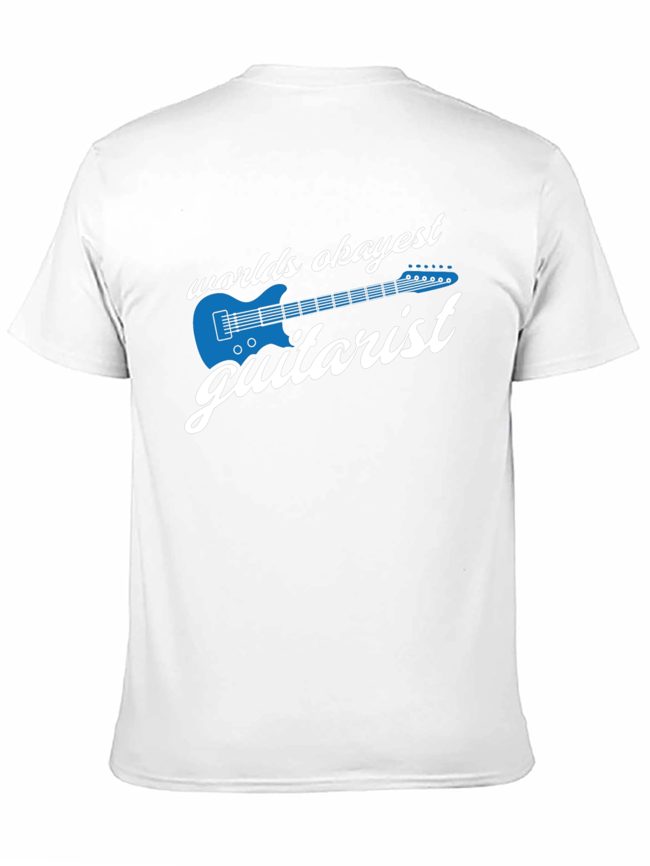 Okayest Guitarist Graphic T-Shirt - Black