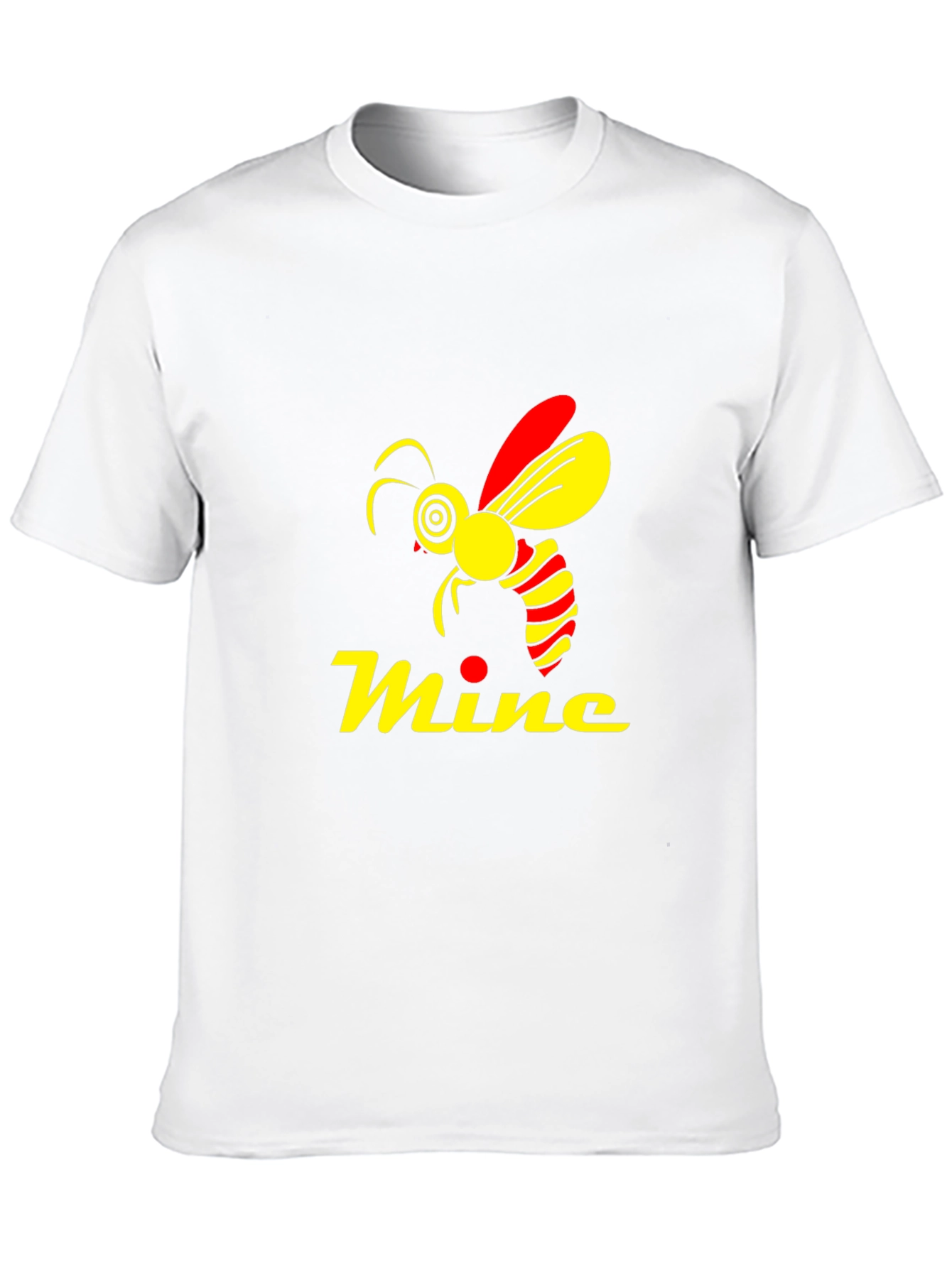 Mine Bee Graphic Black Tee