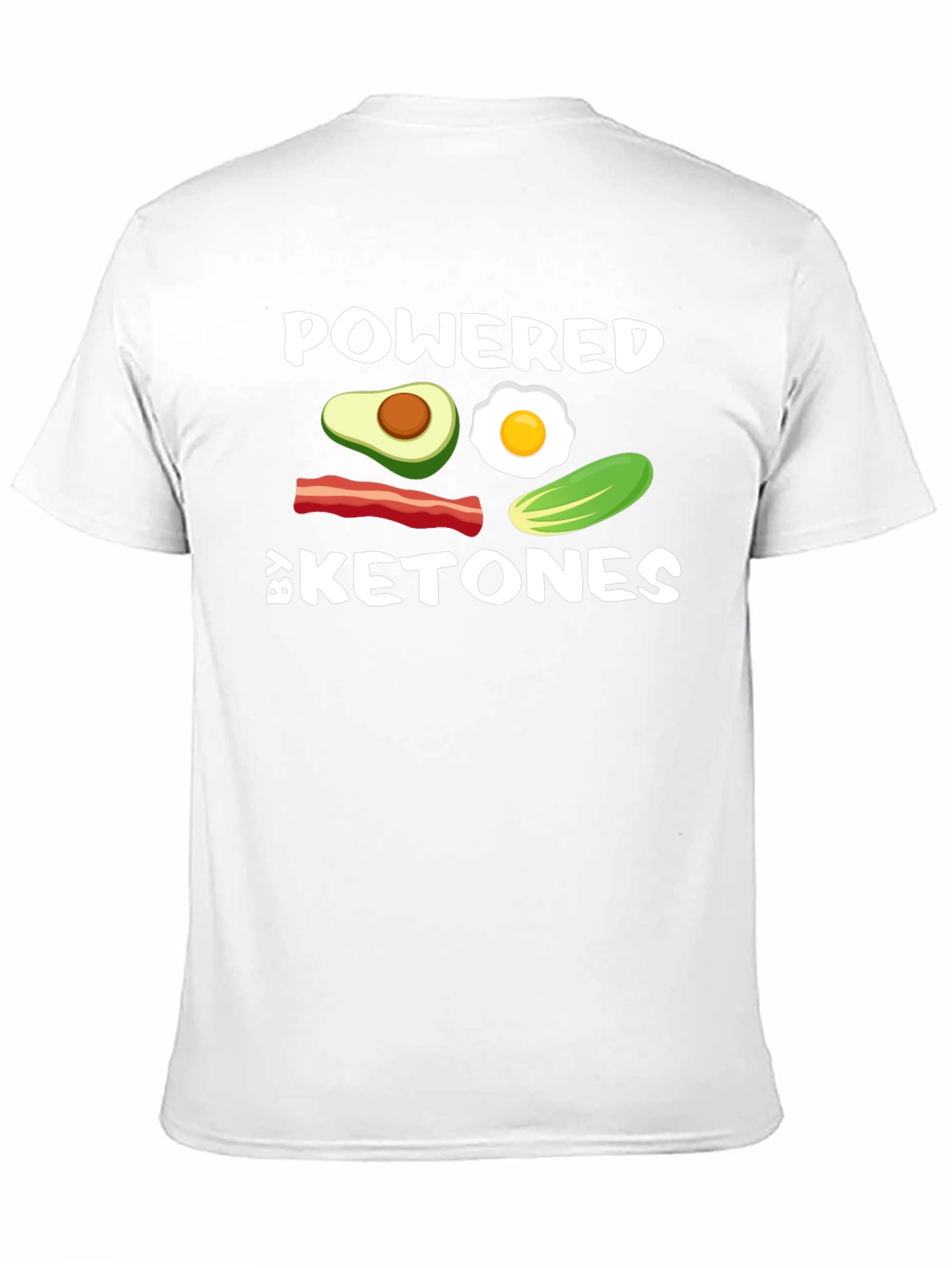 Powered By Ketones Black T-Shirt