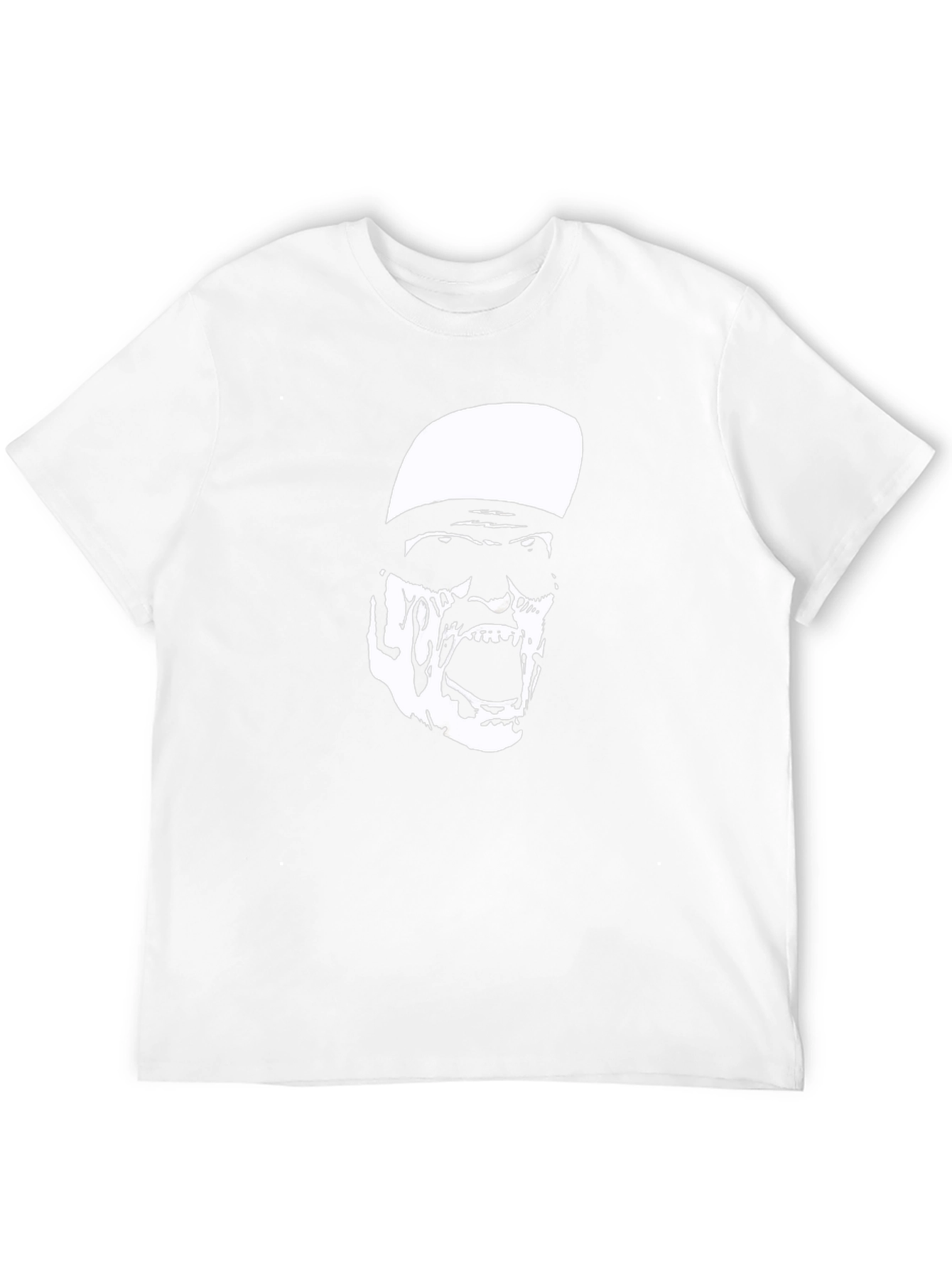 Graphic Print T-Shirt - Zombie Style