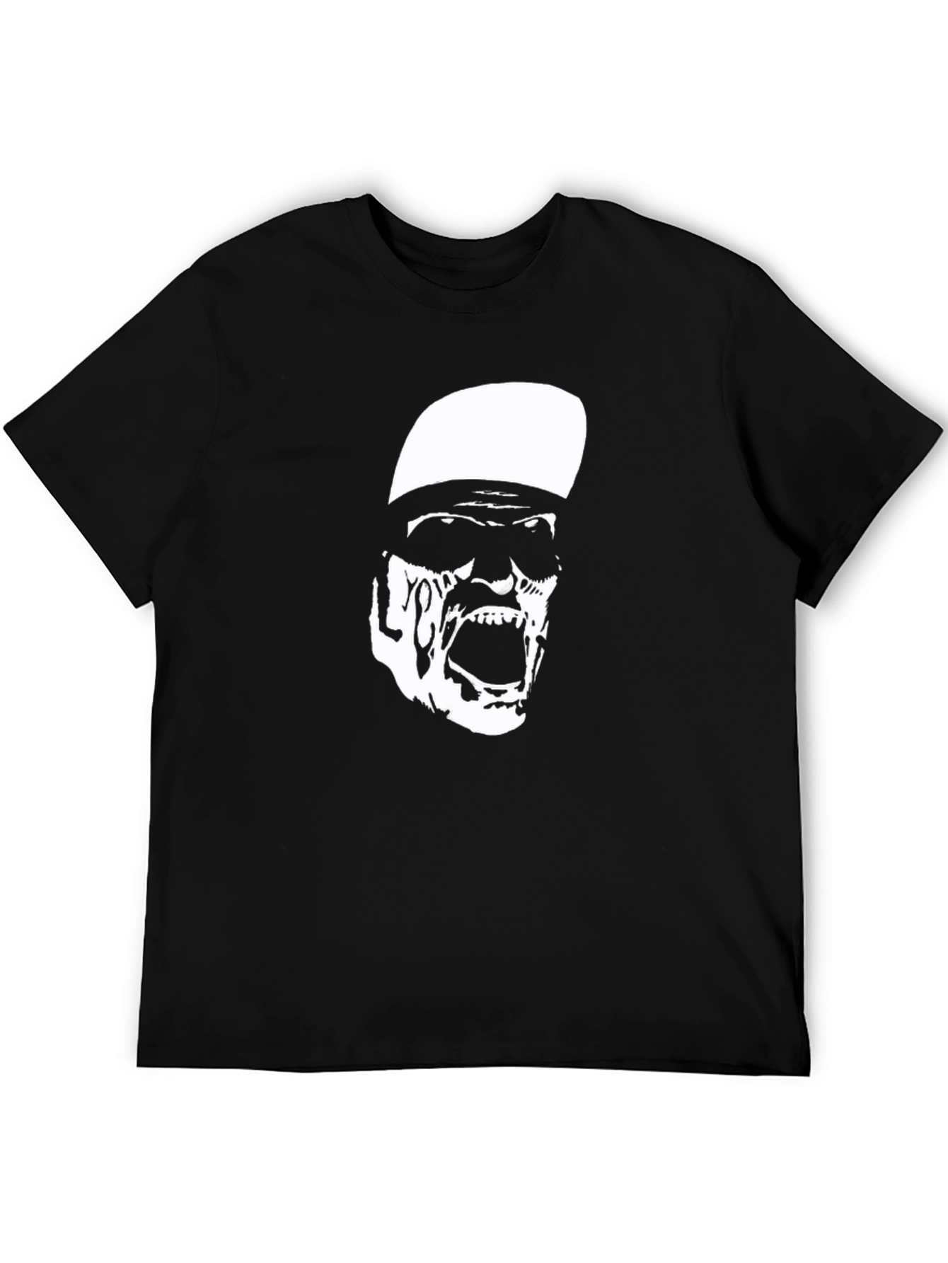 Graphic Print T-Shirt - Zombie Style
