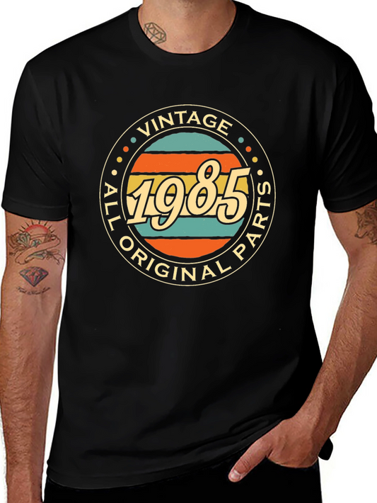 Vintage 1985 All Original Parts Black T-Shirt