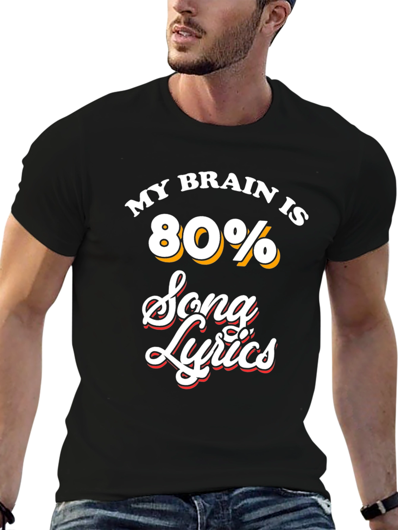 Song Lyrics T-Shirt - Funny Music Lover Tee