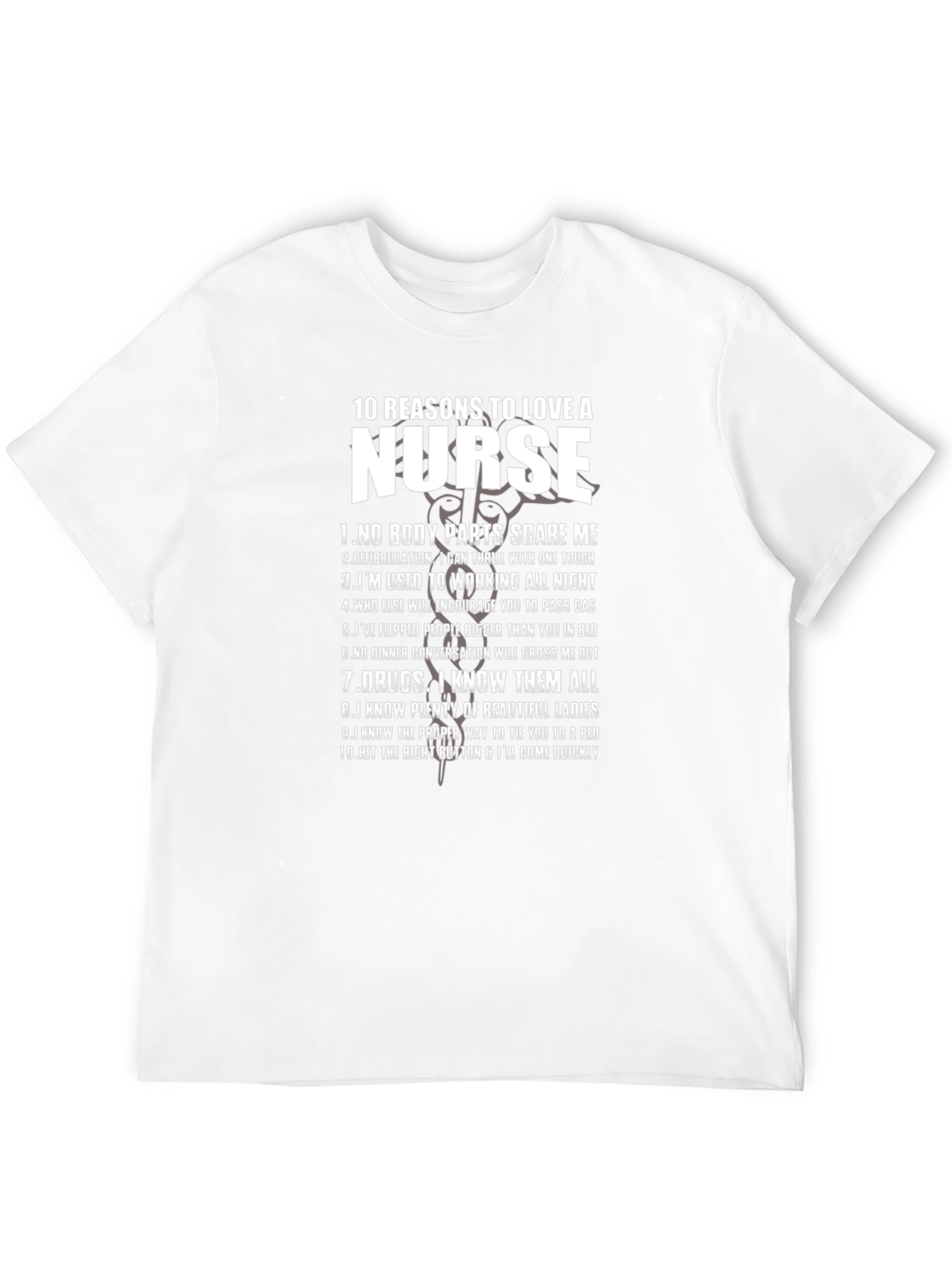 Reasons to Love a Nurse Graphic T-Shirt
