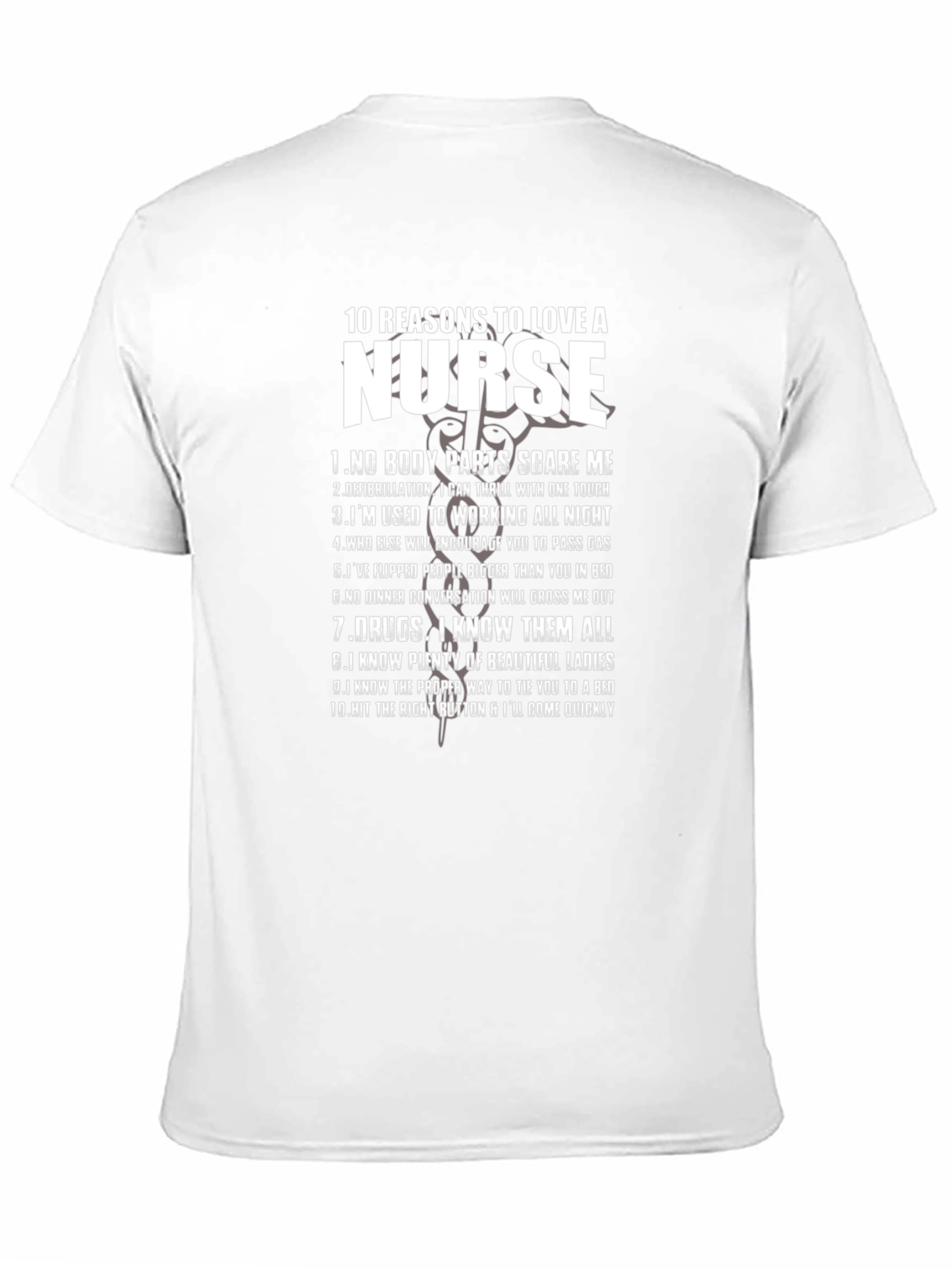 Reasons to Love a Nurse Graphic T-Shirt