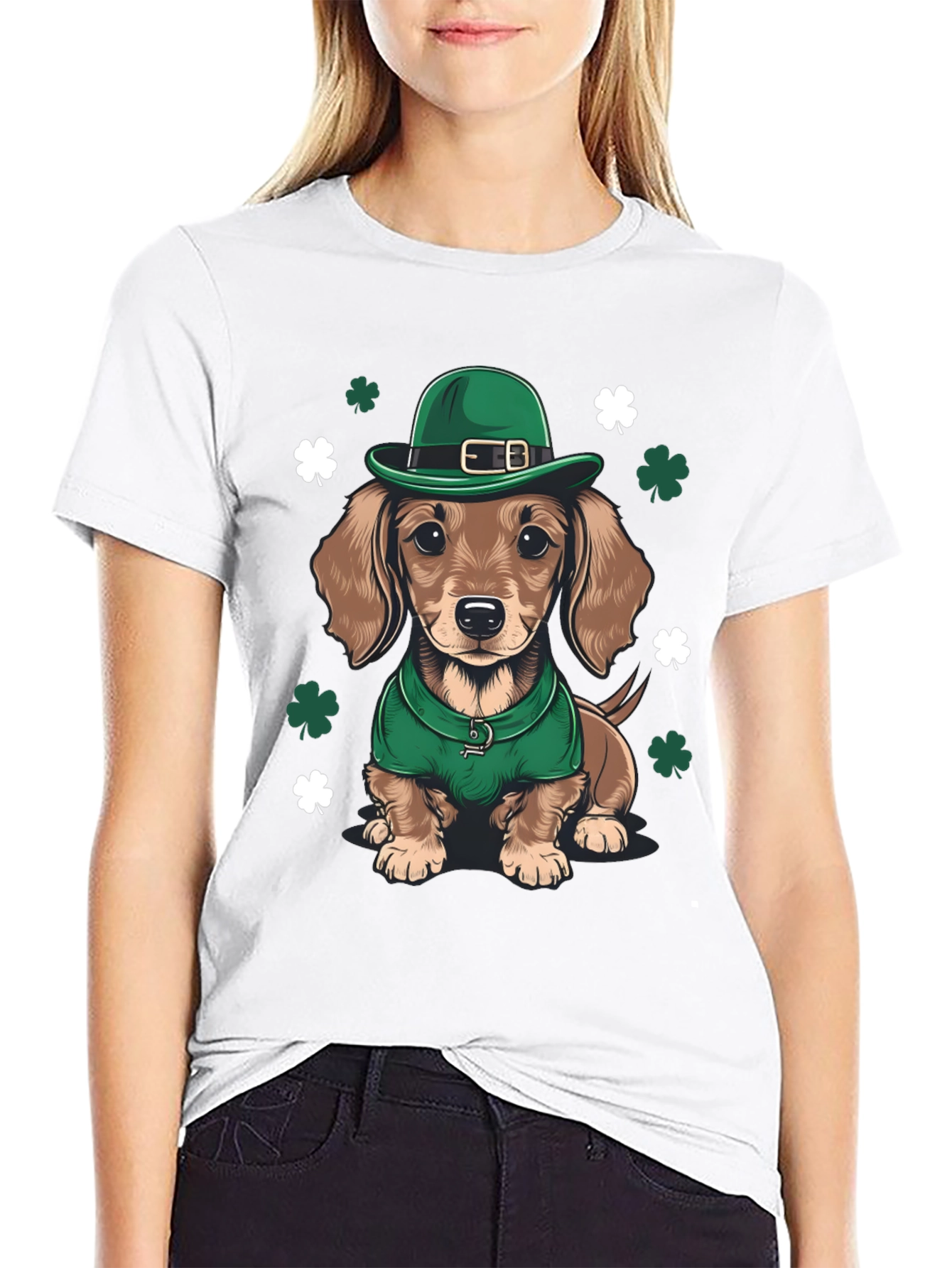 St. Patricks Day Dog T-Shirt