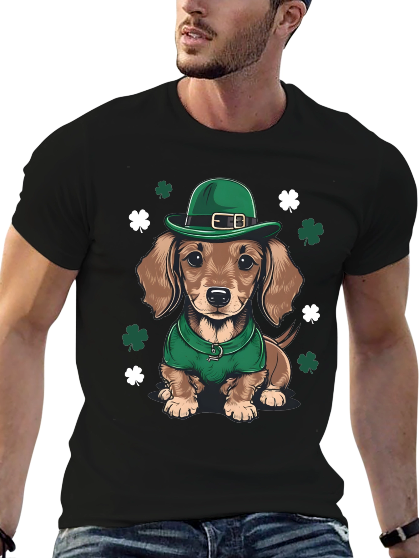St. Patricks Day Dog T-Shirt