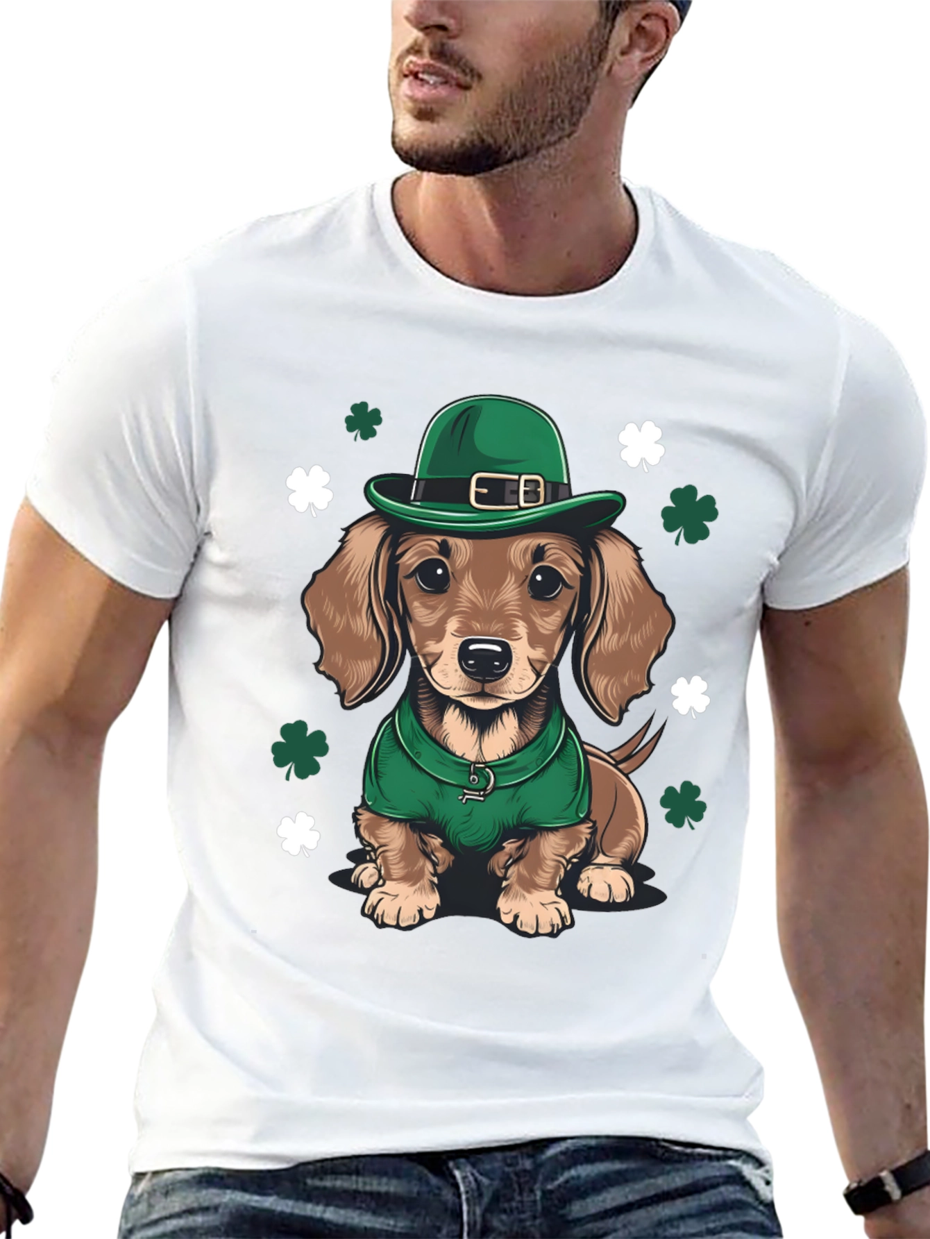 St. Patricks Day Dog T-Shirt