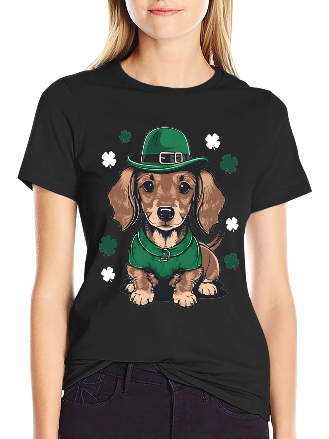 St. Patricks Day Dog T-Shirt