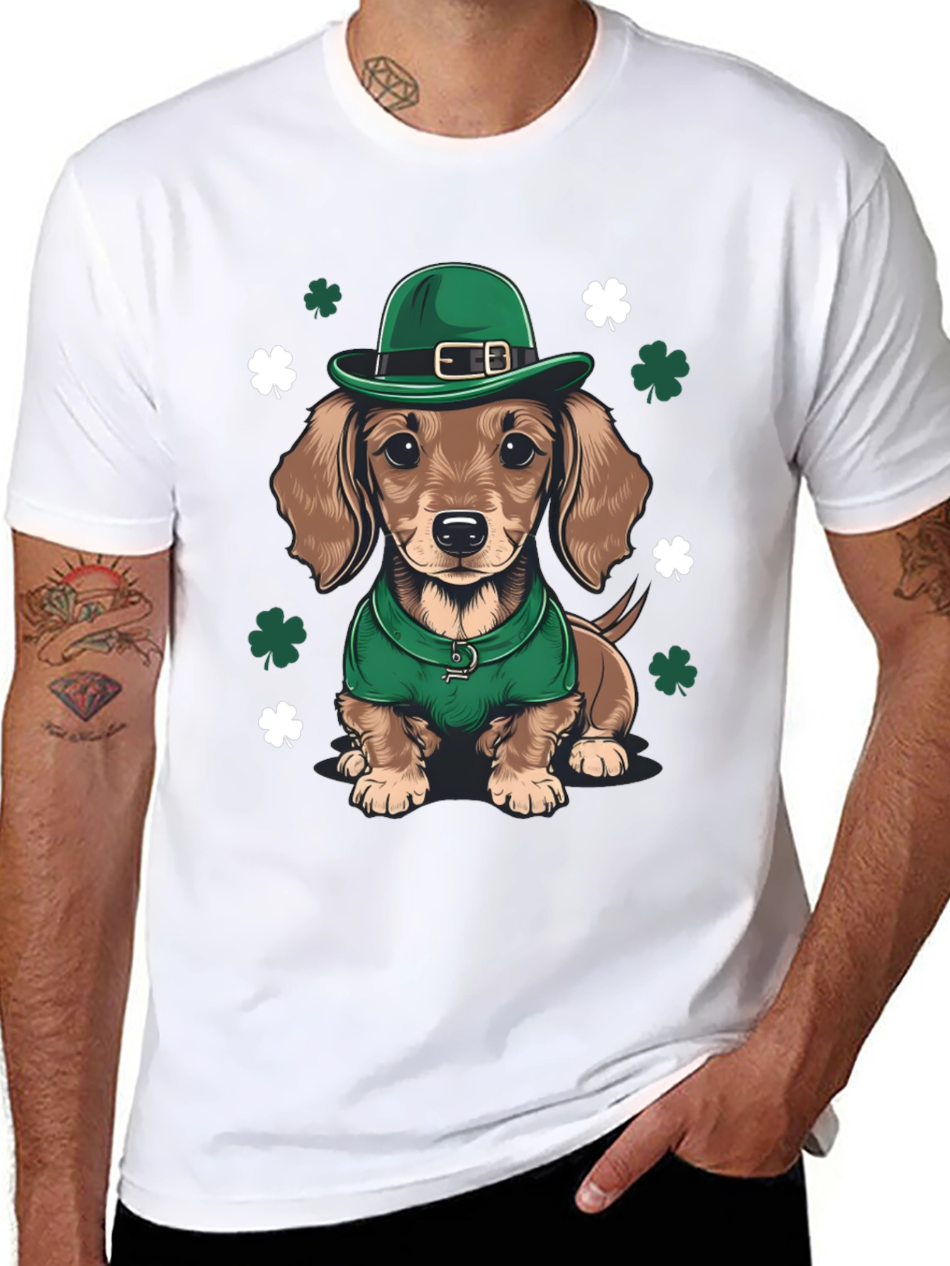 St. Patricks Day Dog T-Shirt