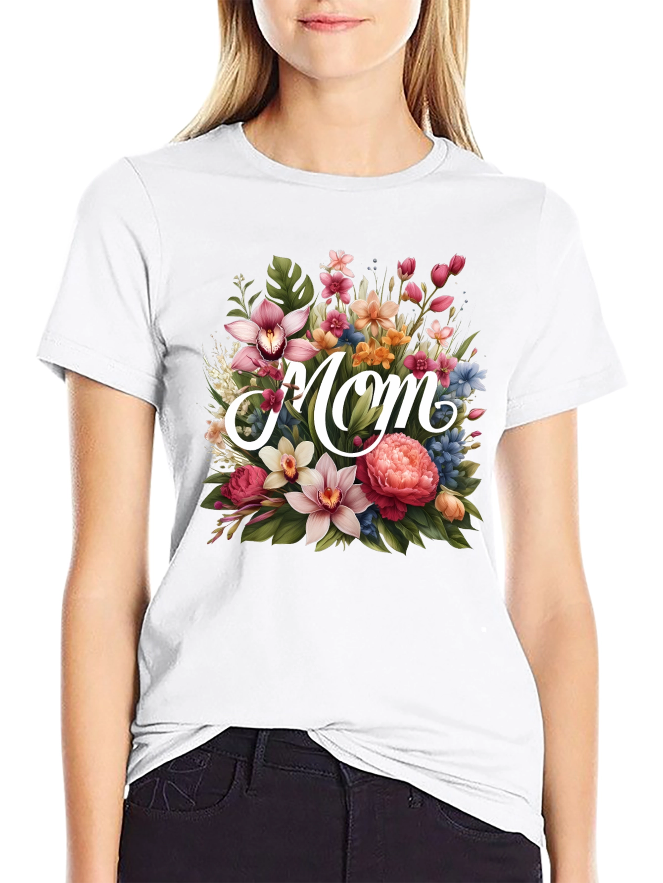 Floral Mom T-Shirt - Perfect Mothers Day Gift