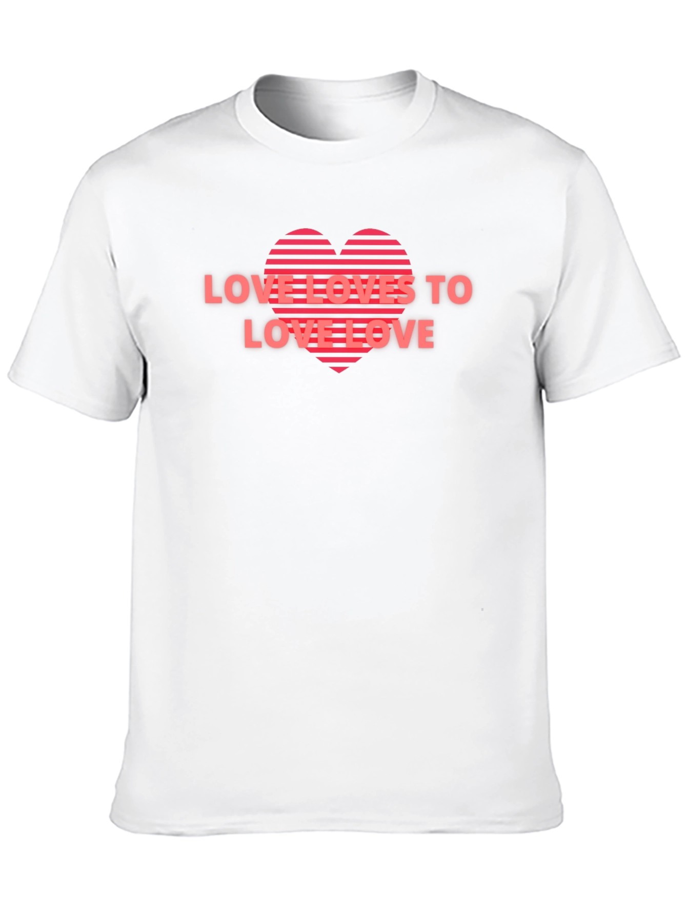 Love Loves To Love Love Graphic Tee