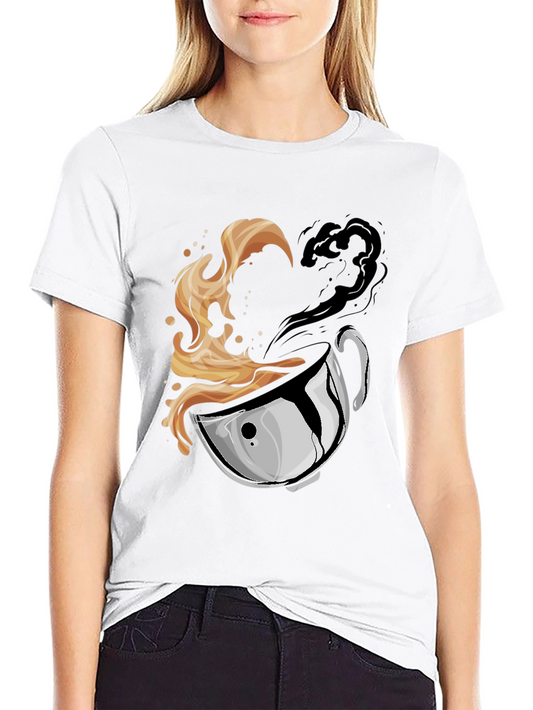 Yin Yang Coffee T-Shirt - Brew Balance