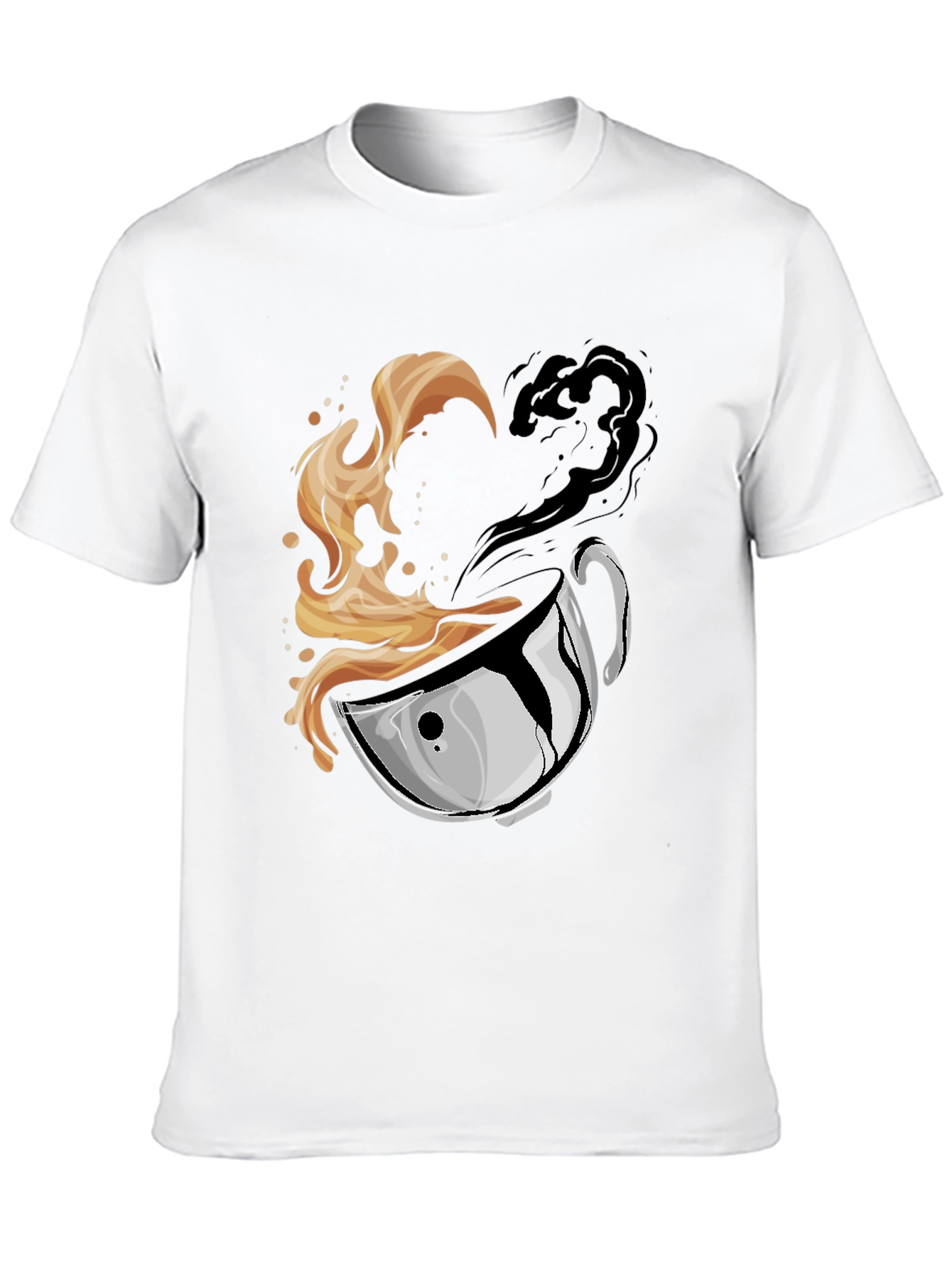 Yin Yang Coffee T-Shirt - Brew Balance