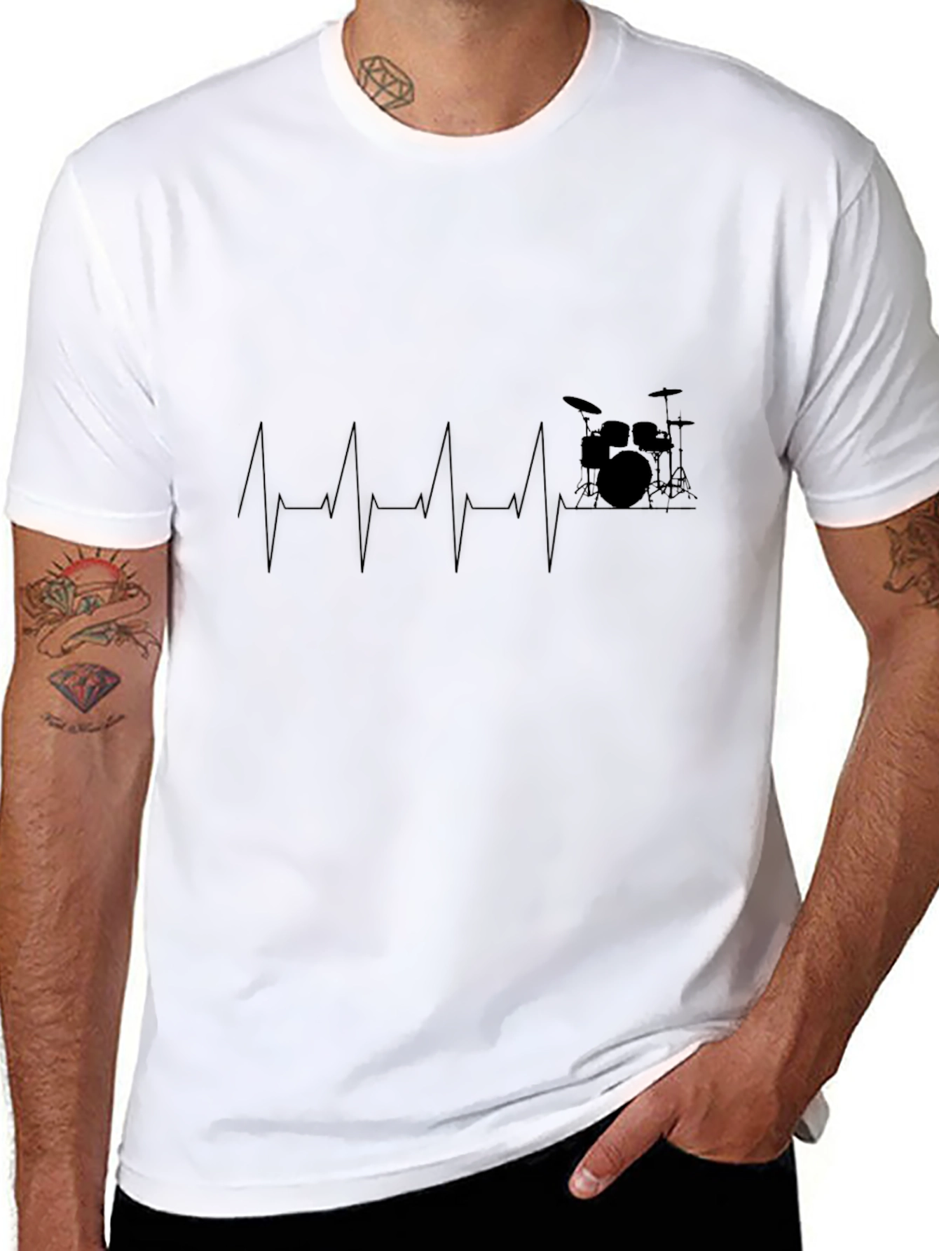 Drumbeat Heart T-Shirt