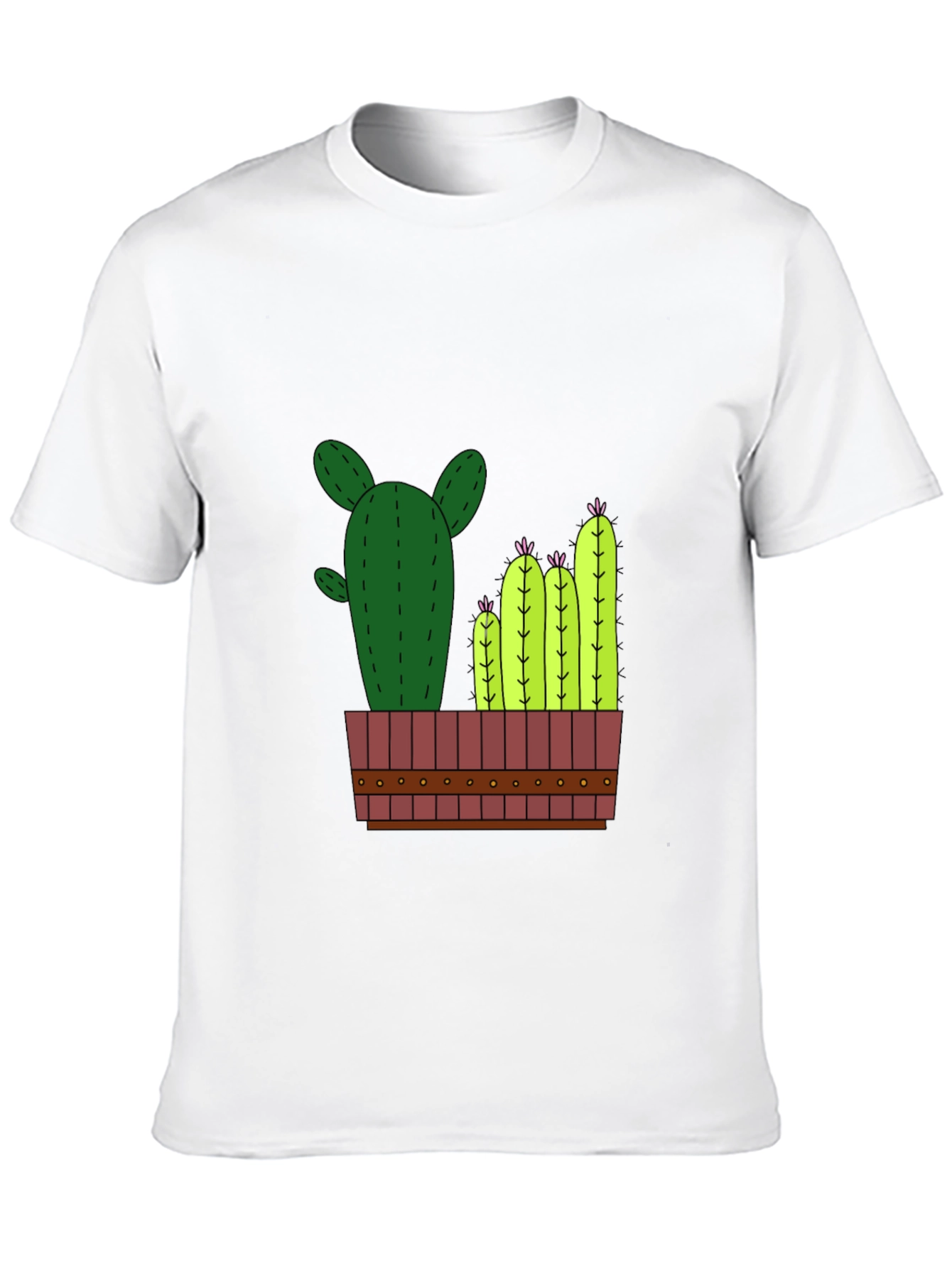 Cactus Graphic T-Shirt - Mens Black Tee