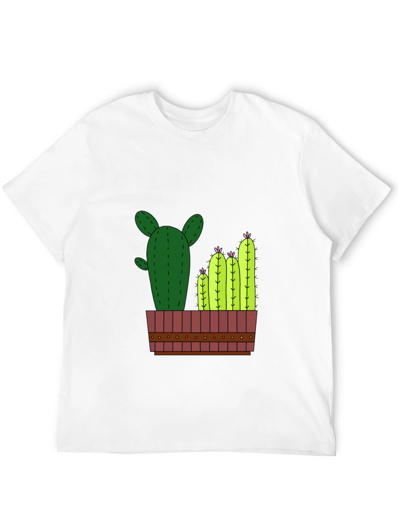 Cactus Graphic T-Shirt - Mens Black Tee