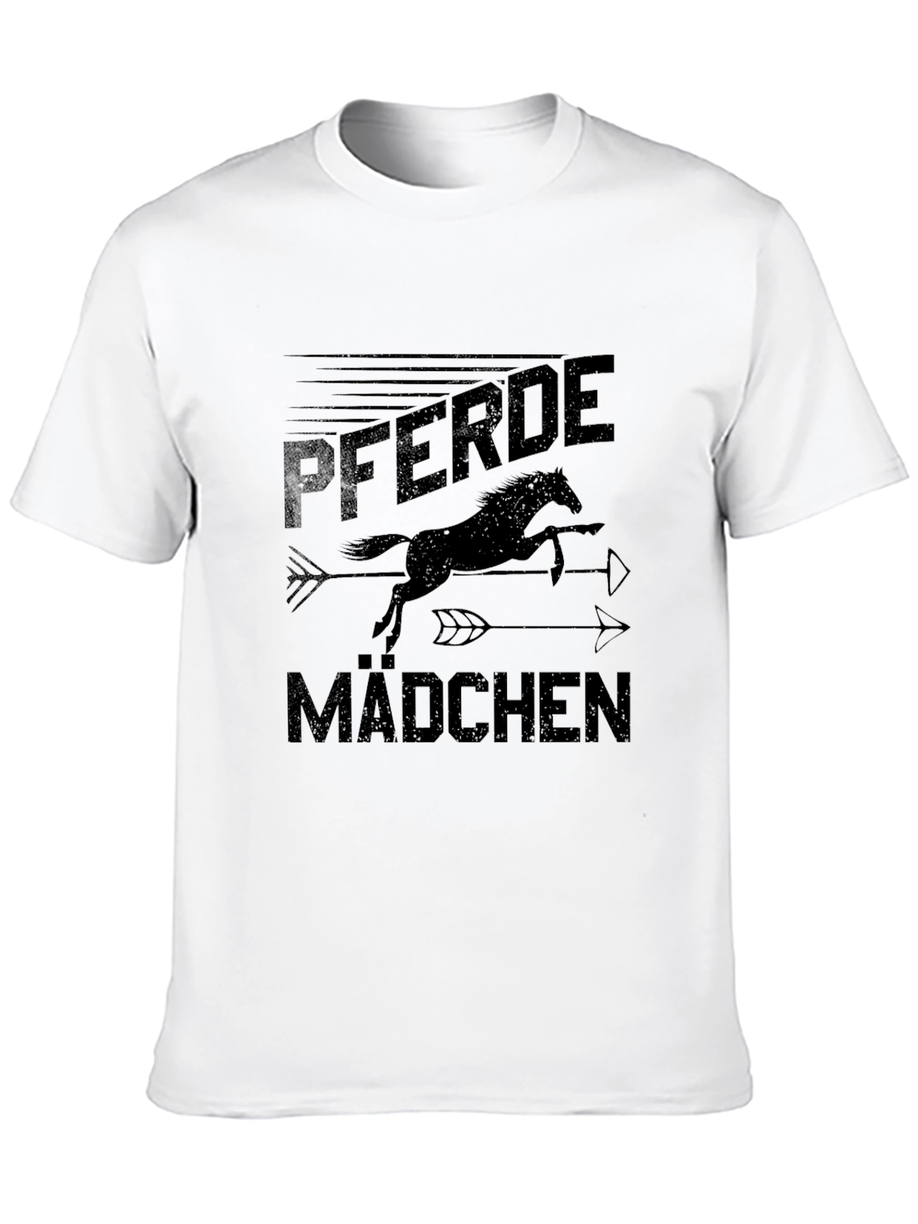 Pferde Mädchen Horse Girl T-Shirt