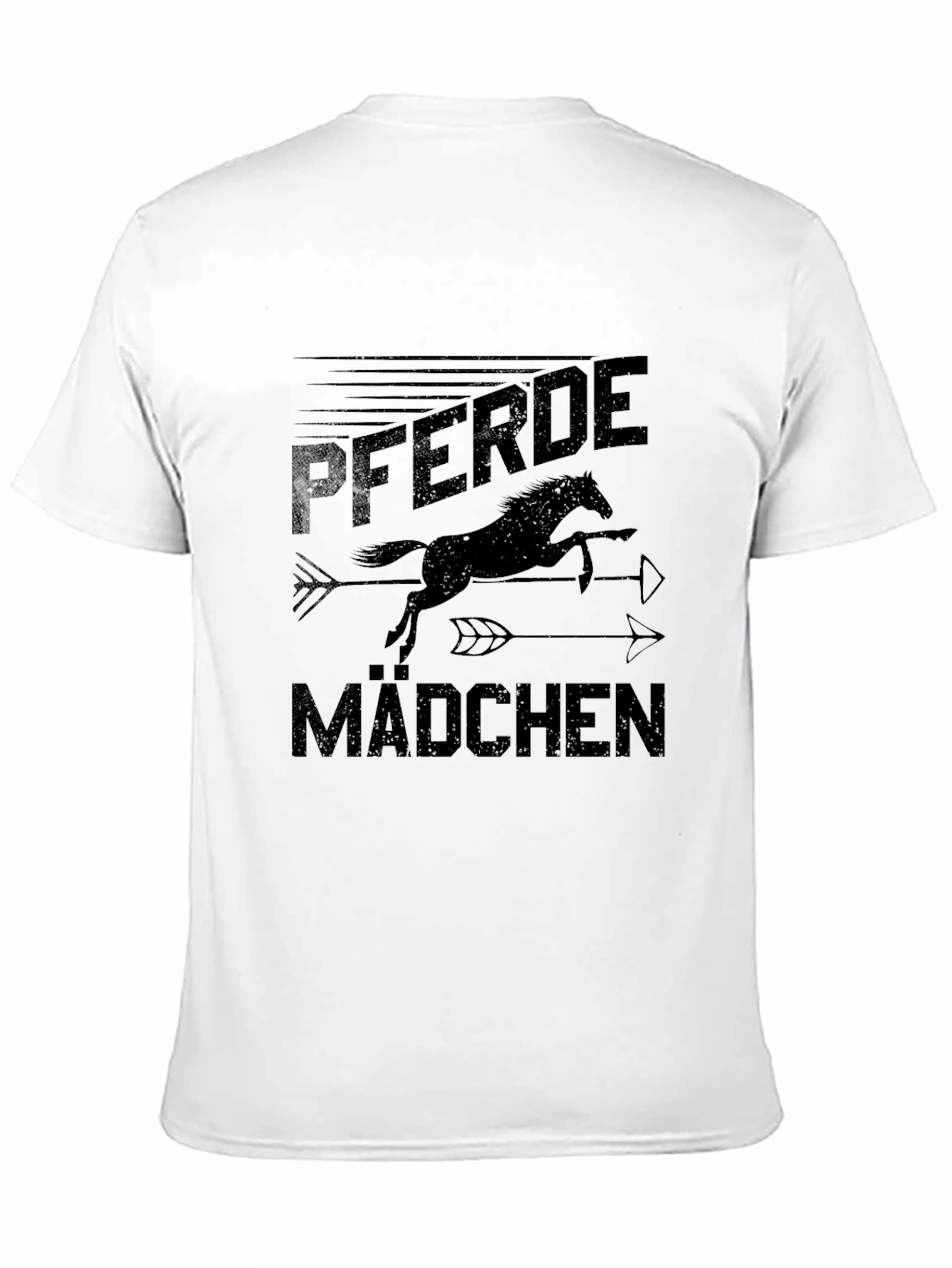 Pferde Mädchen Horse Girl T-Shirt