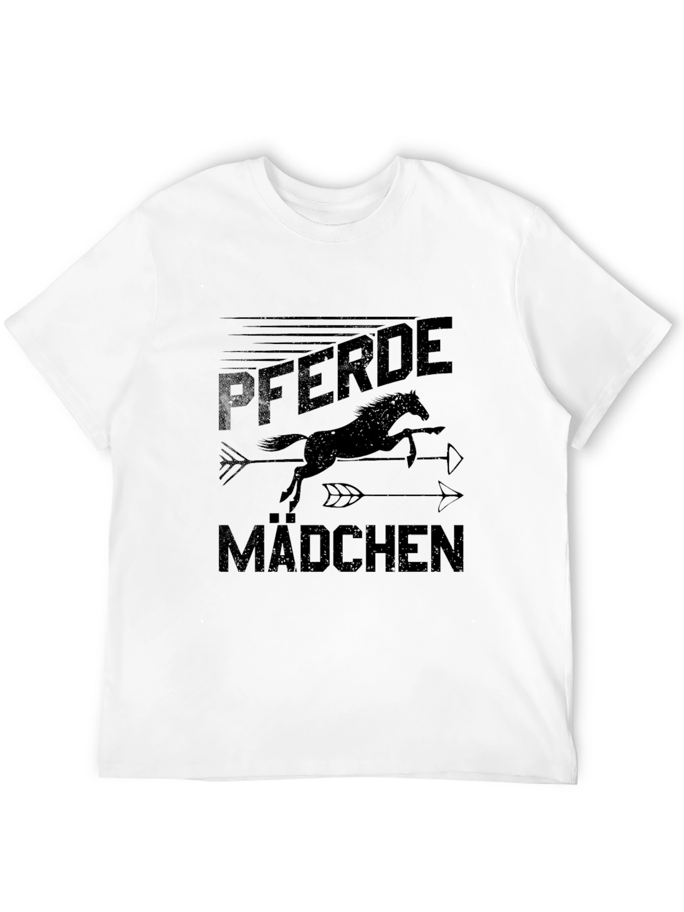Pferde Mädchen Horse Girl T-Shirt