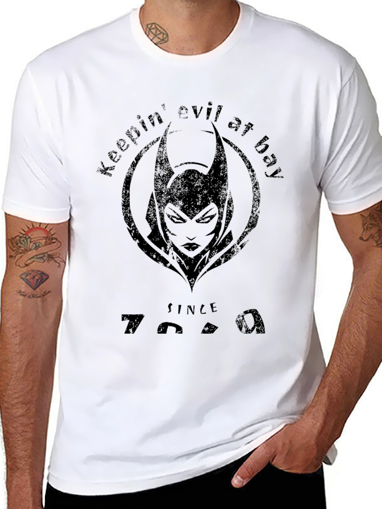 Keepin Evil At Bay Since 7079 T-Shirt
