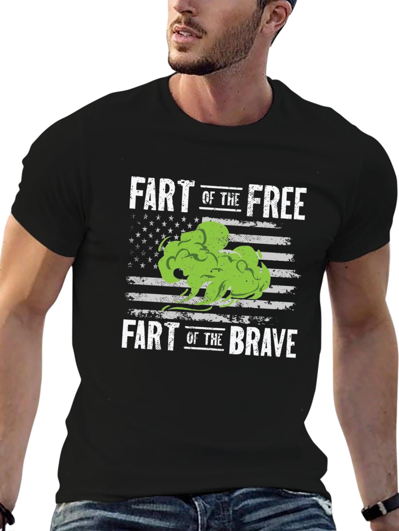 Fart of the Free T-Shirt - Patriotic Funny Tee
