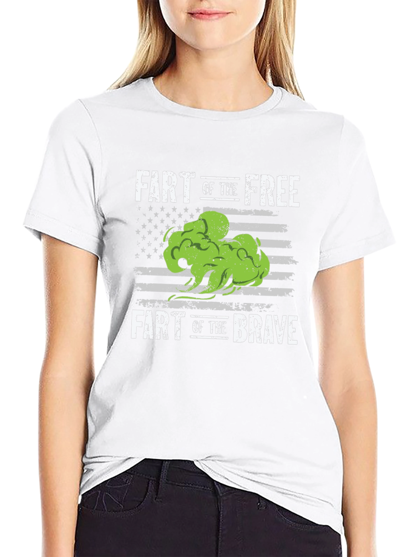 Fart of the Free T-Shirt - Patriotic Funny Tee
