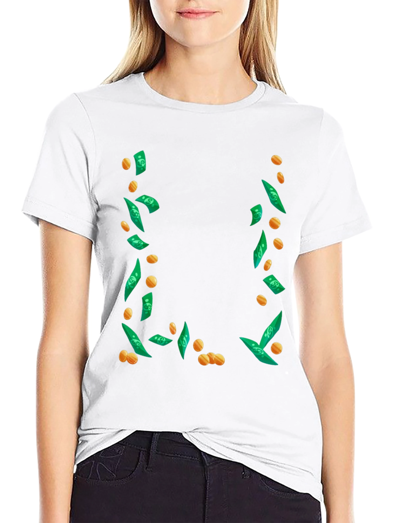 Money Falling T-Shirt - Lucky Style