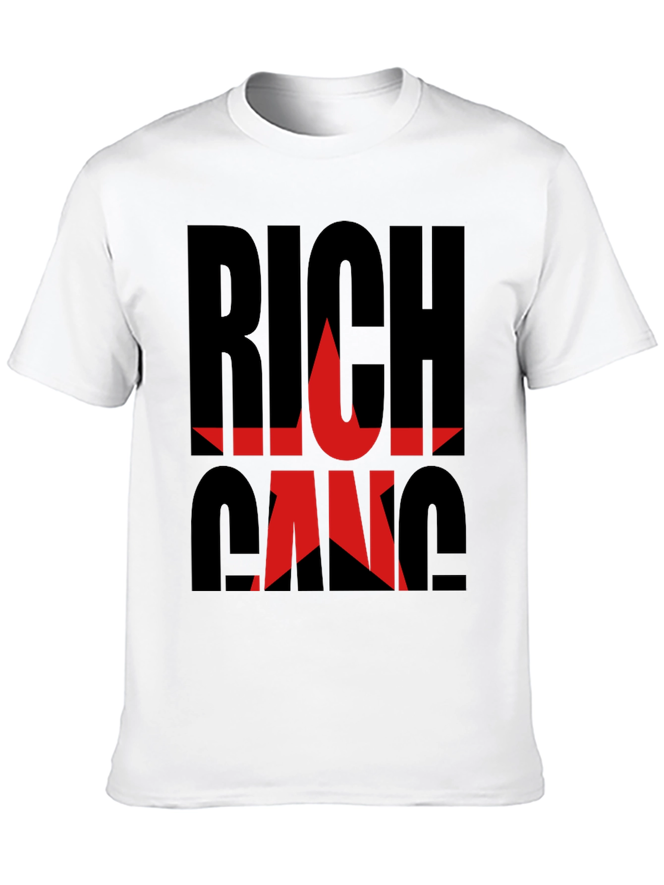 Rich Gang Black Graphic T-Shirt