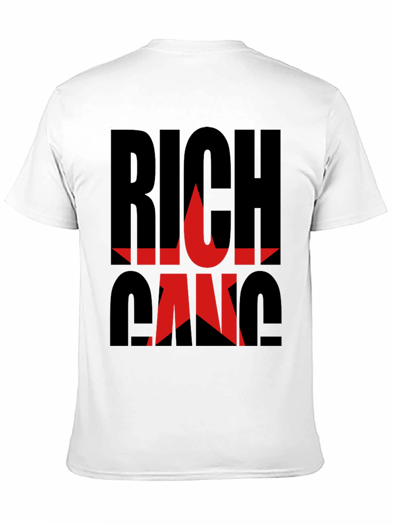 Rich Gang Black Graphic T-Shirt