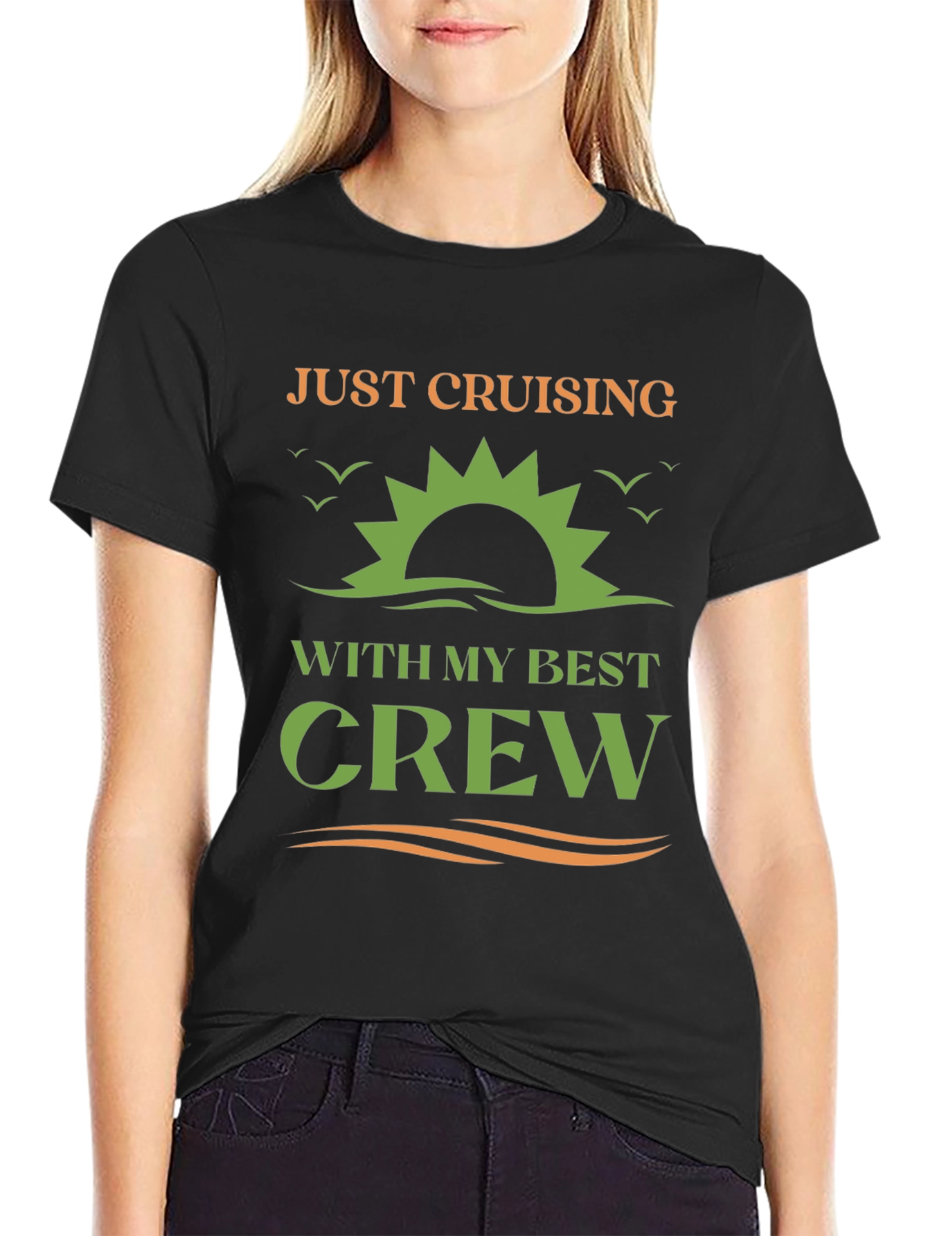 Just Cruising With My Best Crew T-Shirt