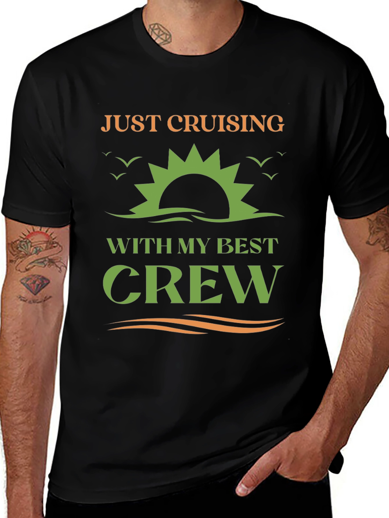 Just Cruising With My Best Crew T-Shirt