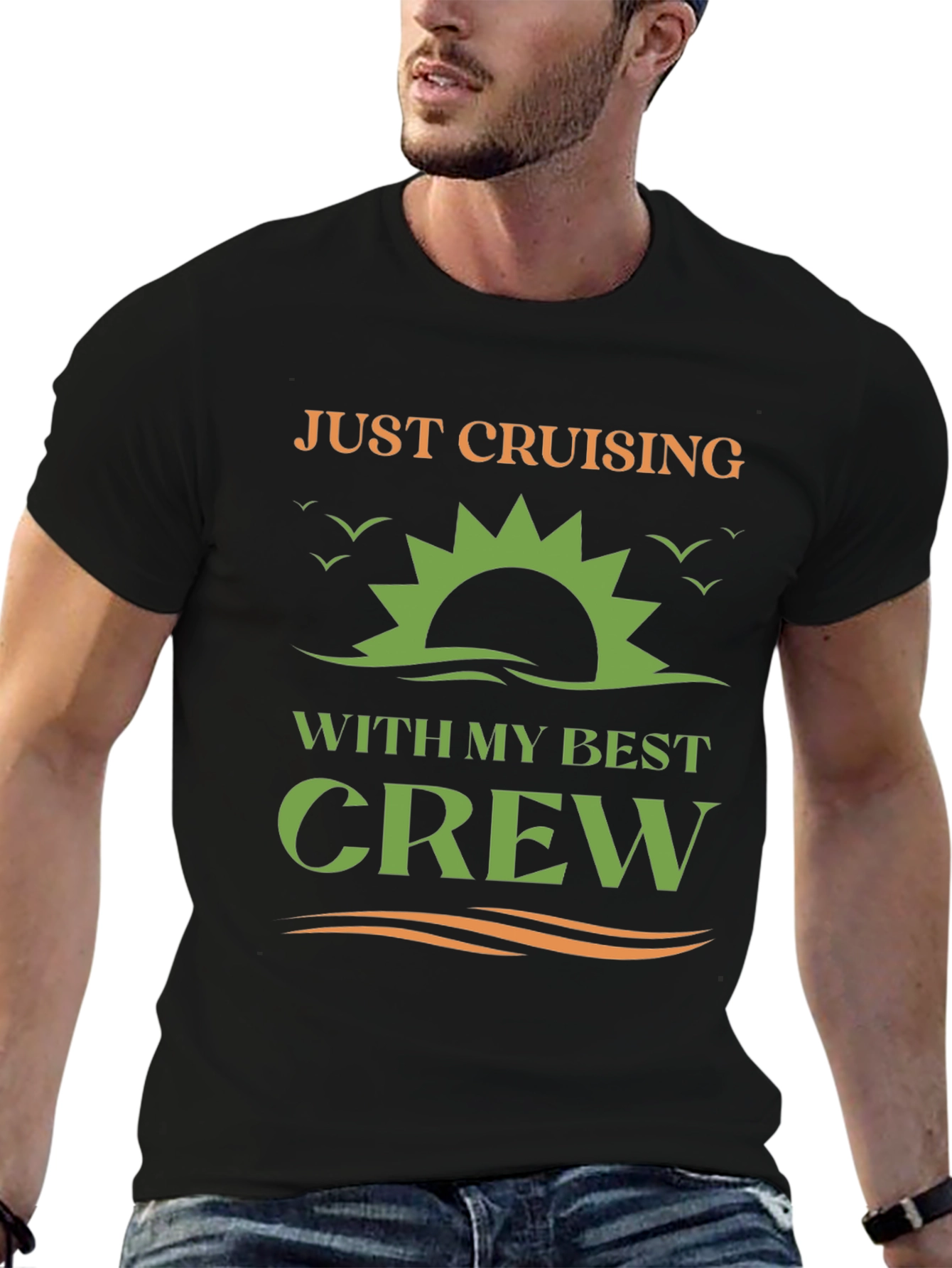 Just Cruising With My Best Crew T-Shirt