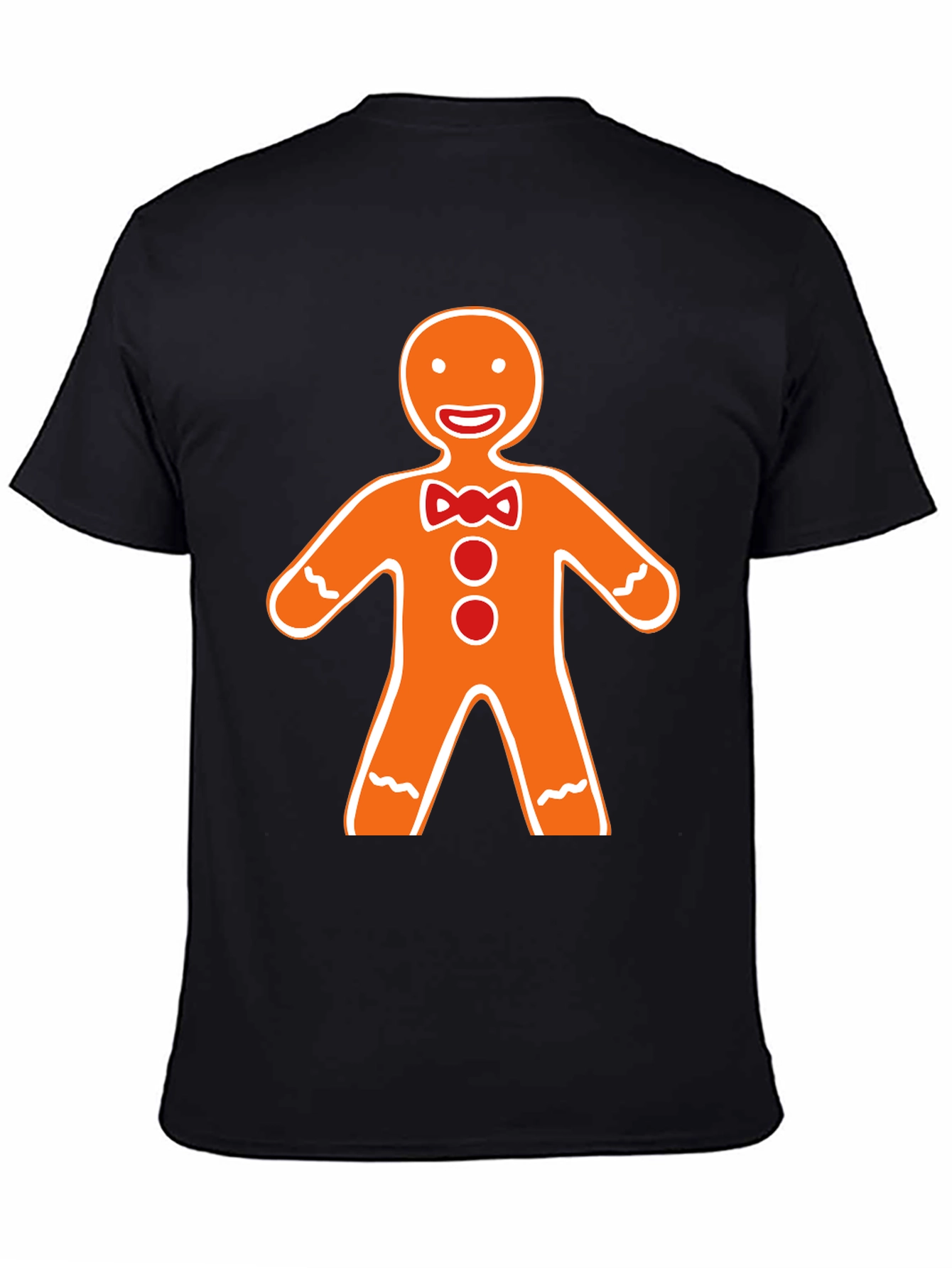 Gingerbread Man Graphic Tee - Holiday Apparel
