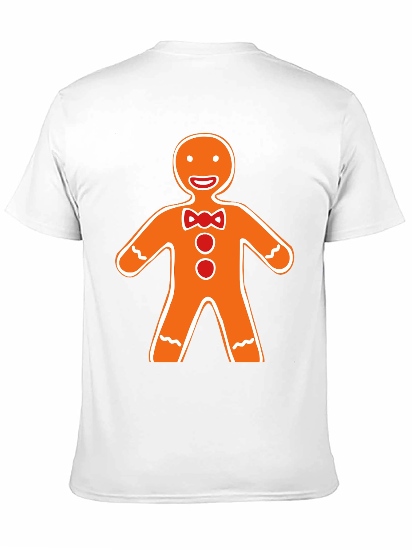 Gingerbread Man Graphic Tee - Holiday Apparel