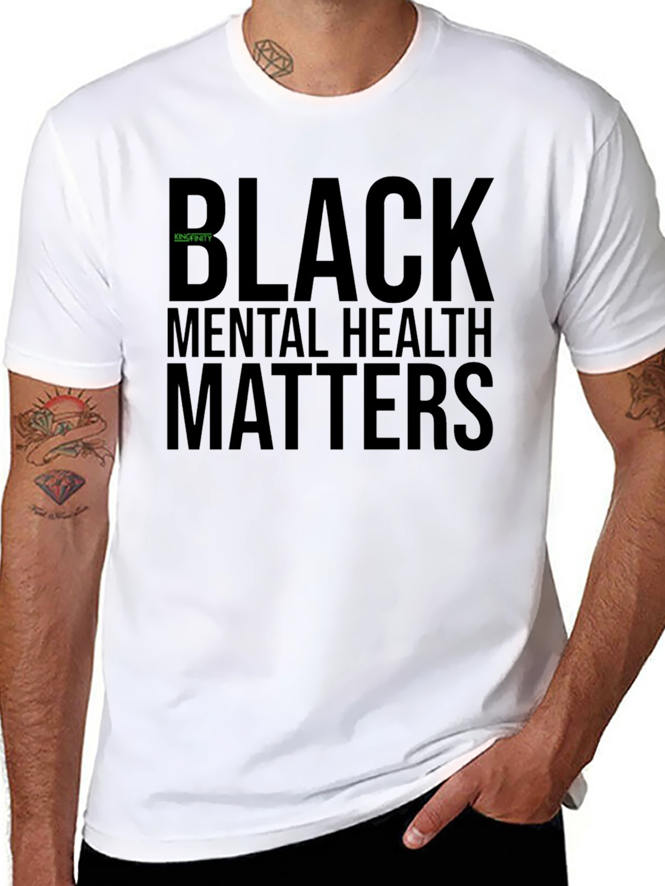 Black Mental Health Matters Graphic Tee