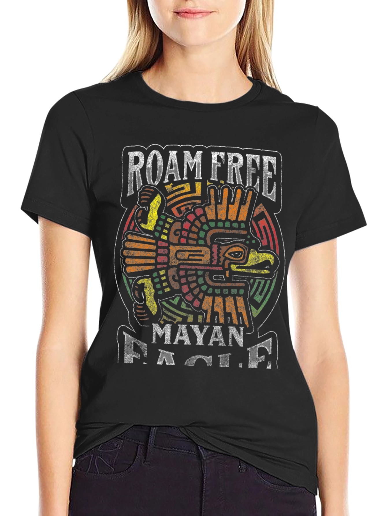 Roam Free Mayan Aztec T-Shirt