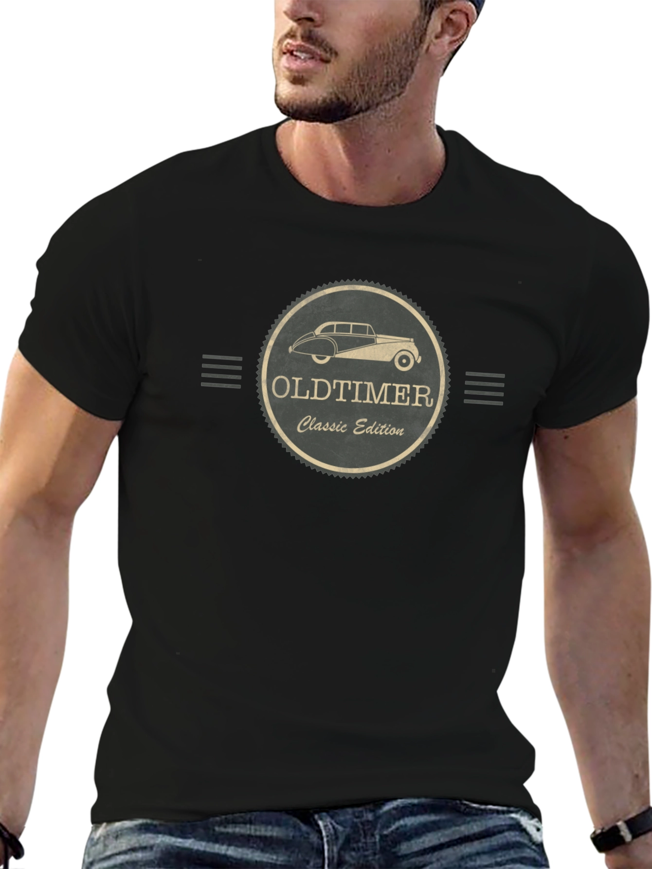 Oldtimer Classic Edition Black T-Shirt