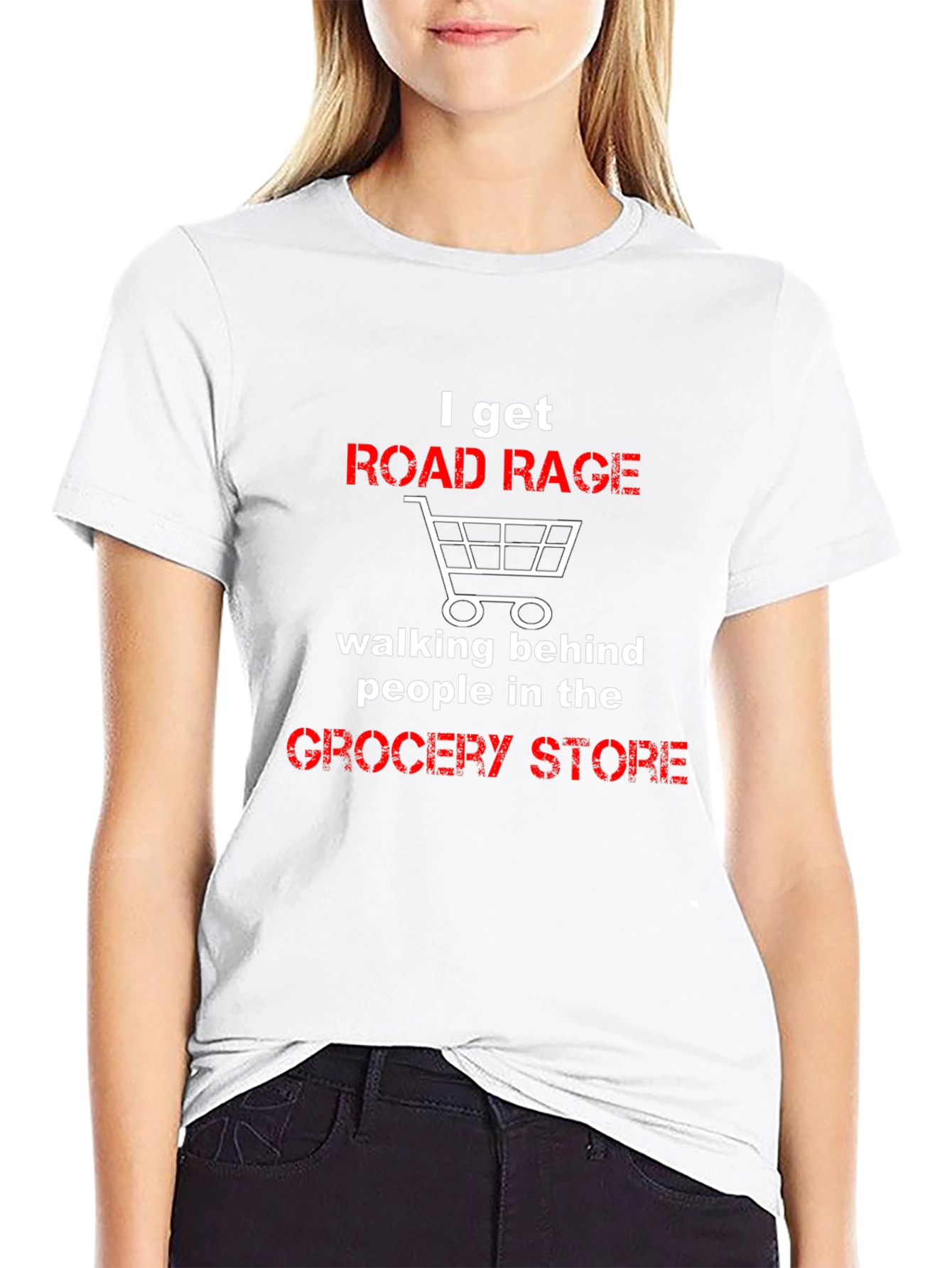 Road Rage Grocery Store Graphic Tee
