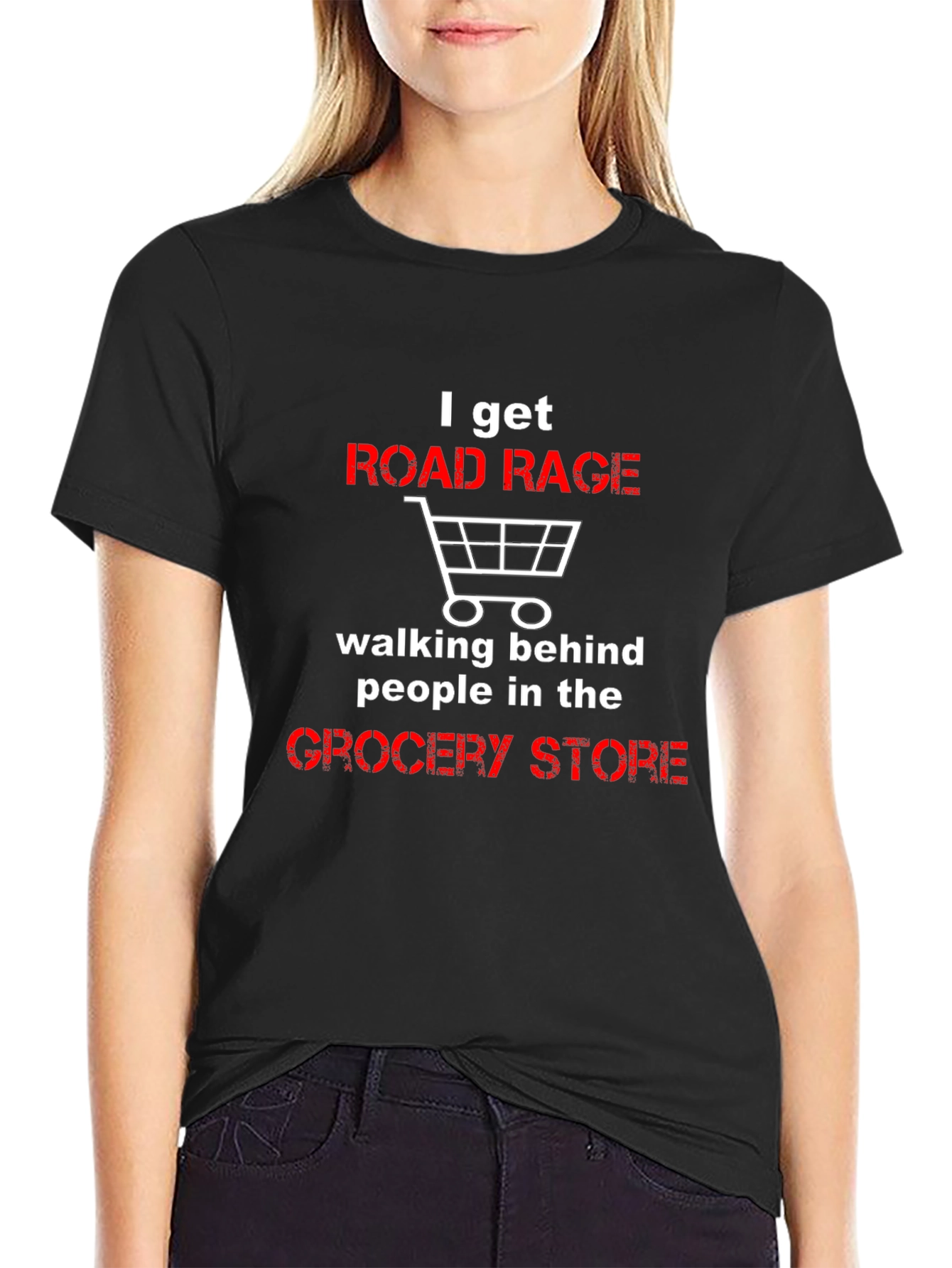 Road Rage Grocery Store Graphic Tee