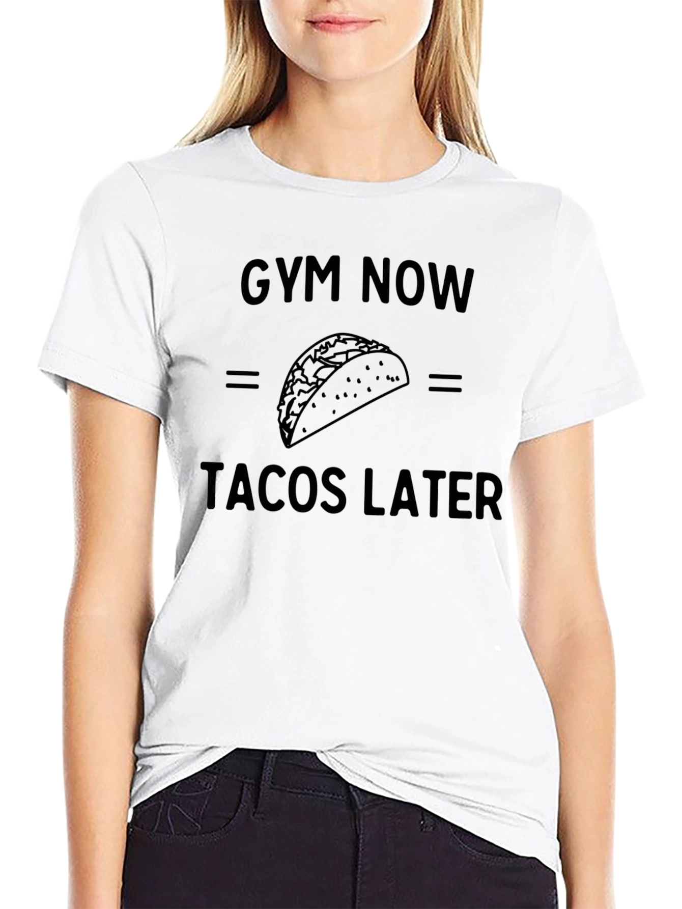 Gym Now Tacos Later Graphic Tee