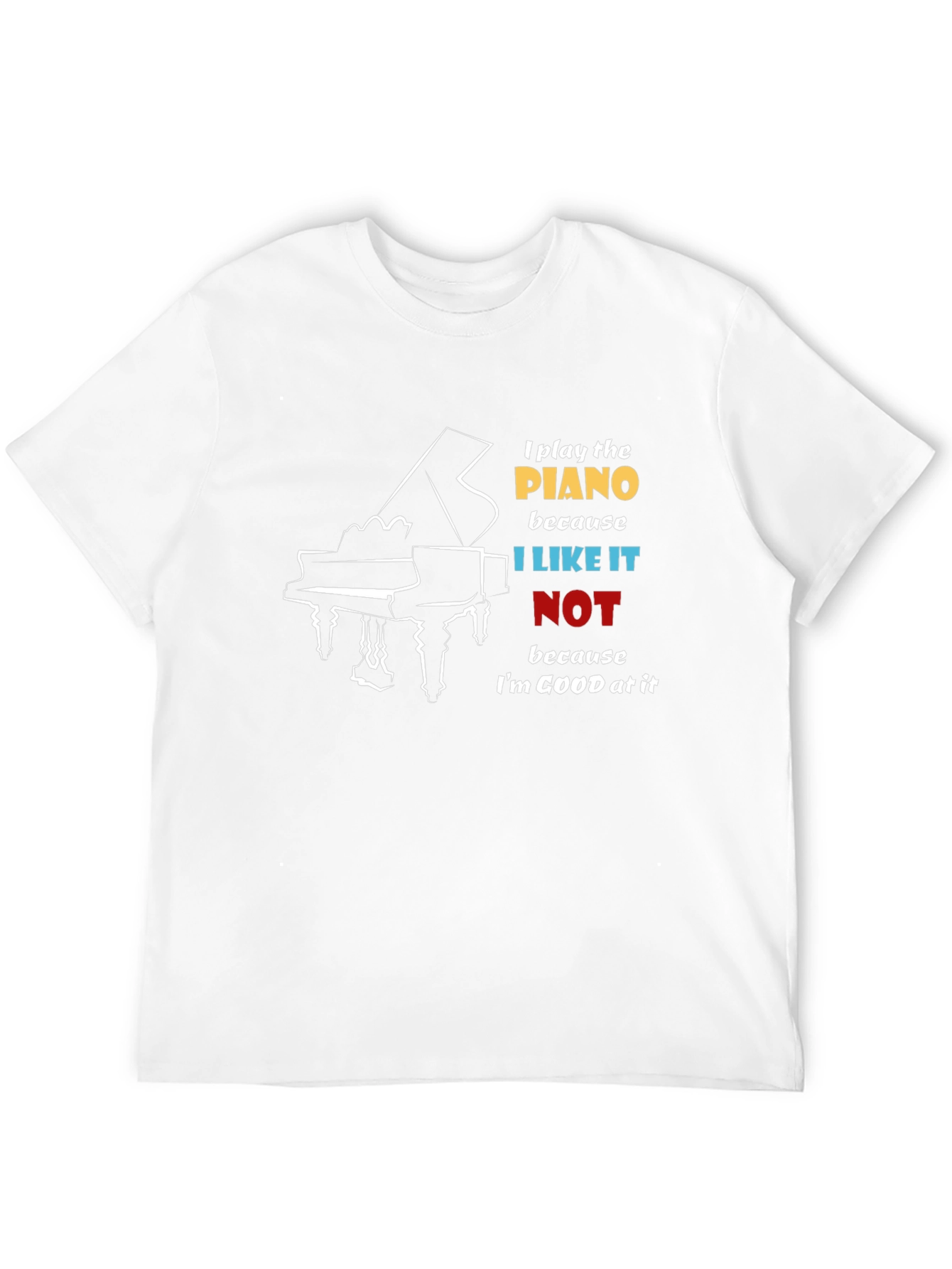 Piano Player T-Shirt: Music Lover Tee