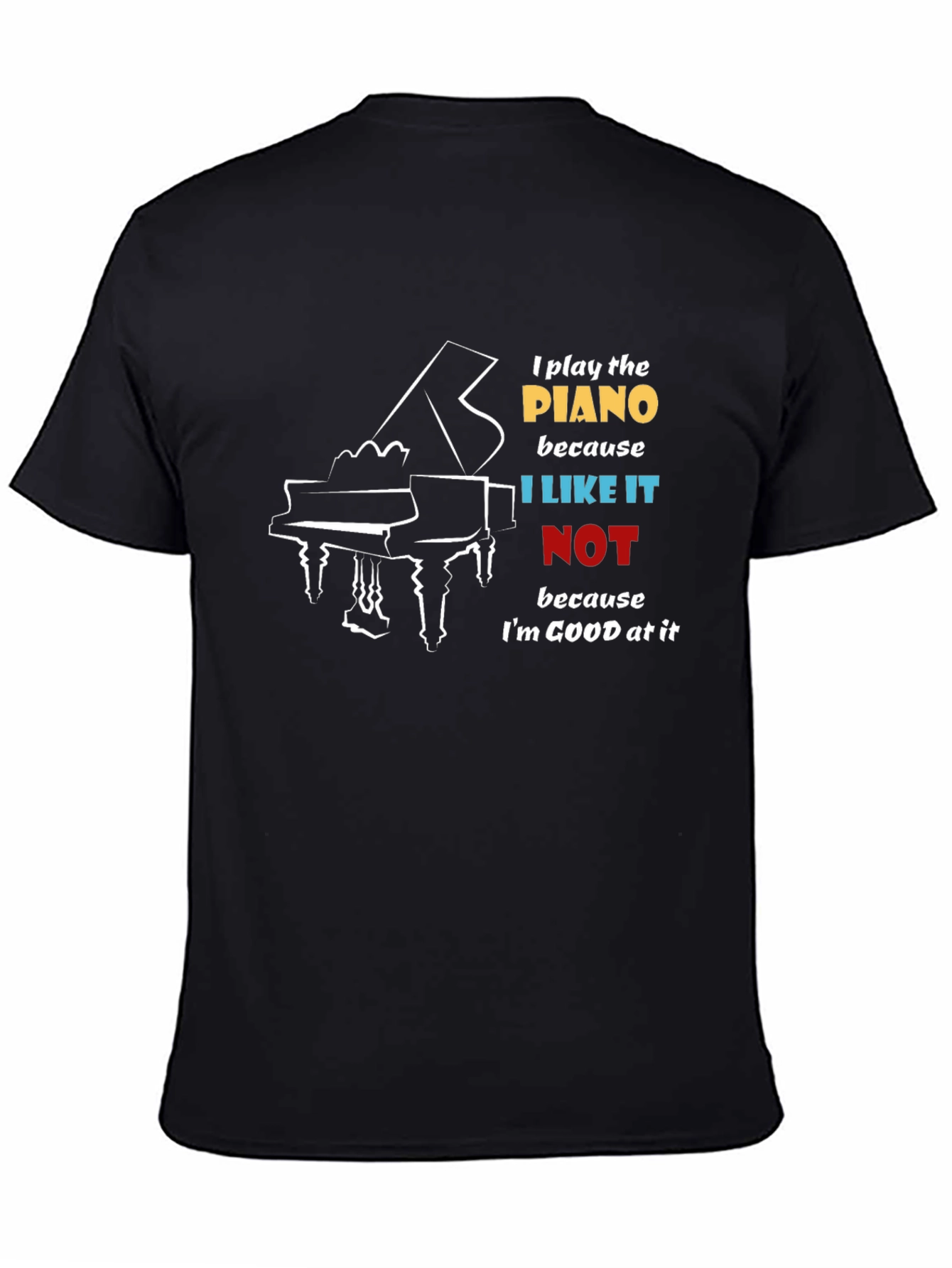 Piano Player T-Shirt: Music Lover Tee