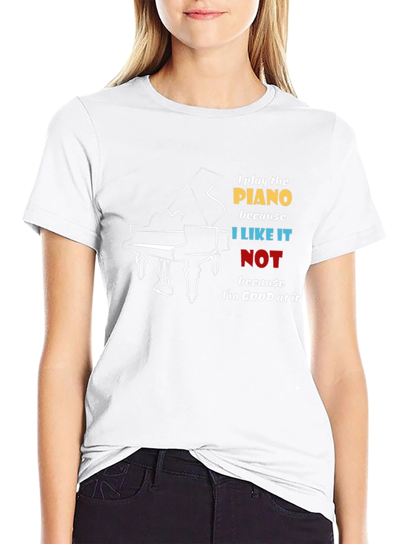Piano Player T-Shirt: Music Lover Tee
