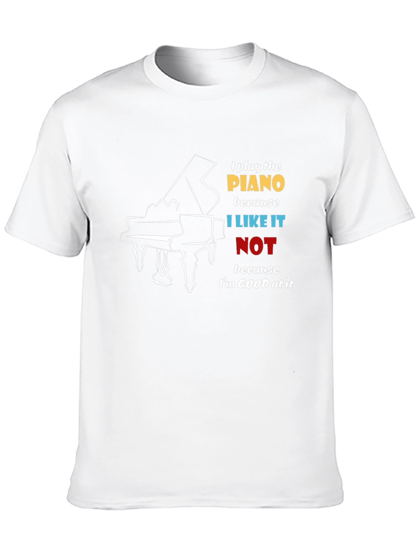 Piano Player T-Shirt: Music Lover Tee